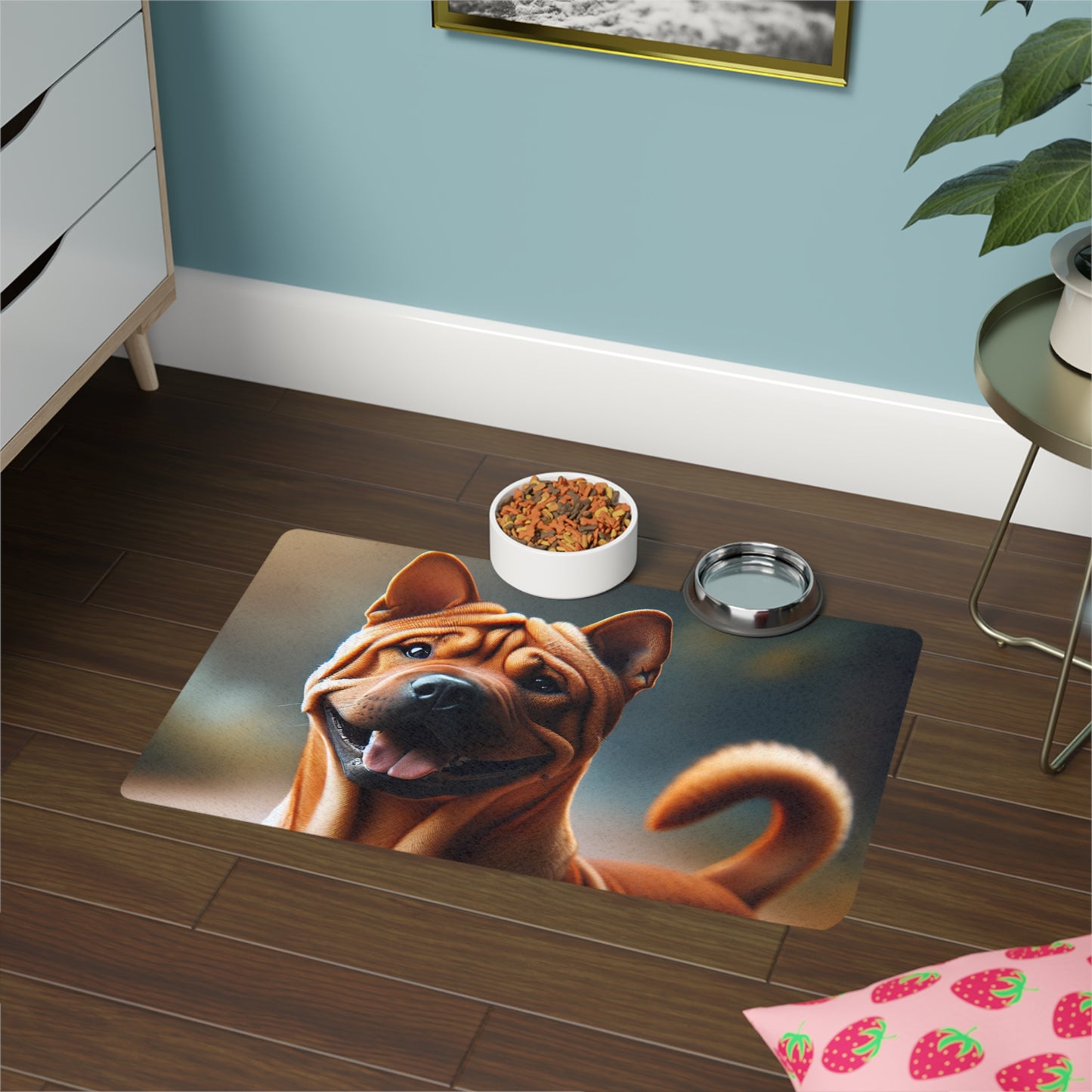 Pet Food Mat (12x18) - Chinese Chongqing