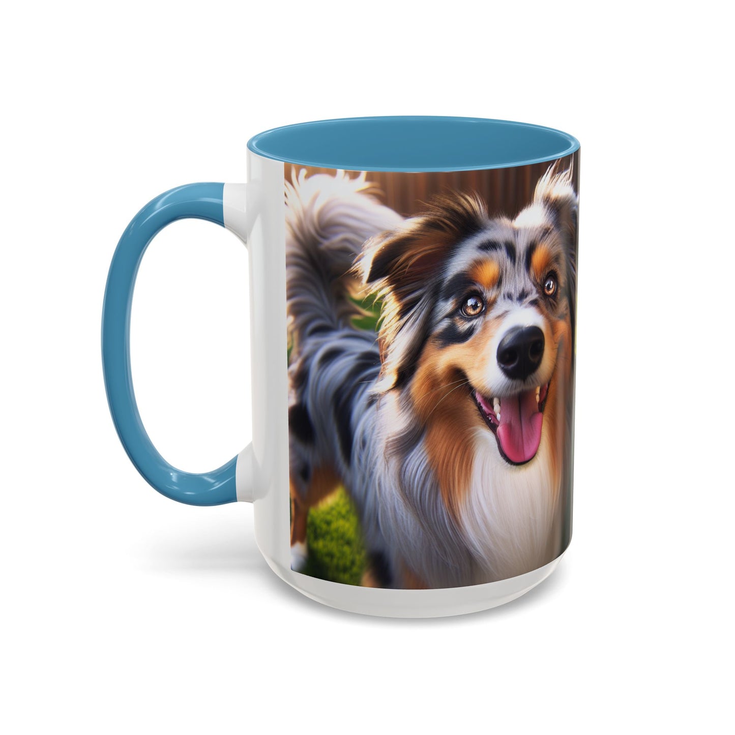 Australian Shepherd Accent Coffee Mug - Perfect Gift for Dog Lovers