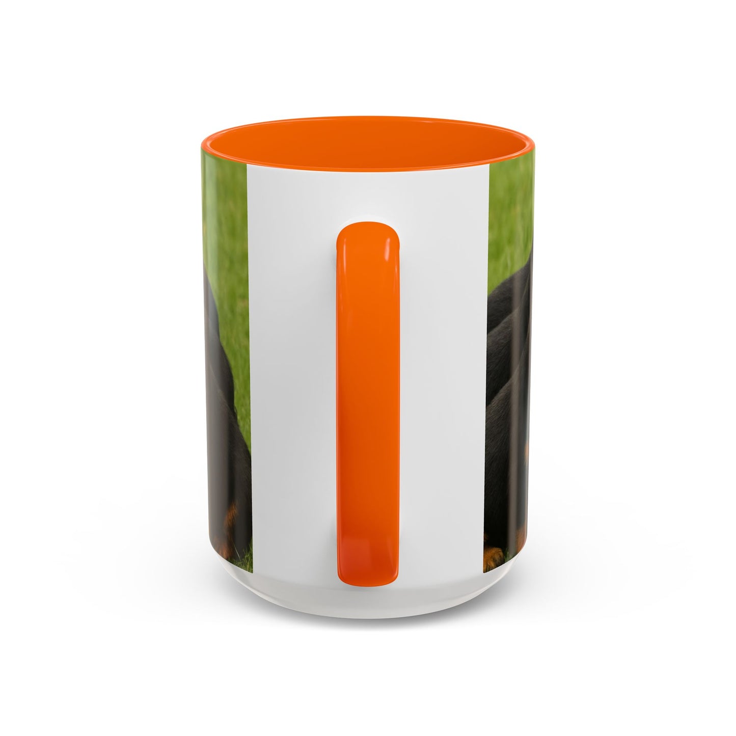 Rottweiler puppies Accent Coffee Mug - Perfect Gift for Dog Lovers