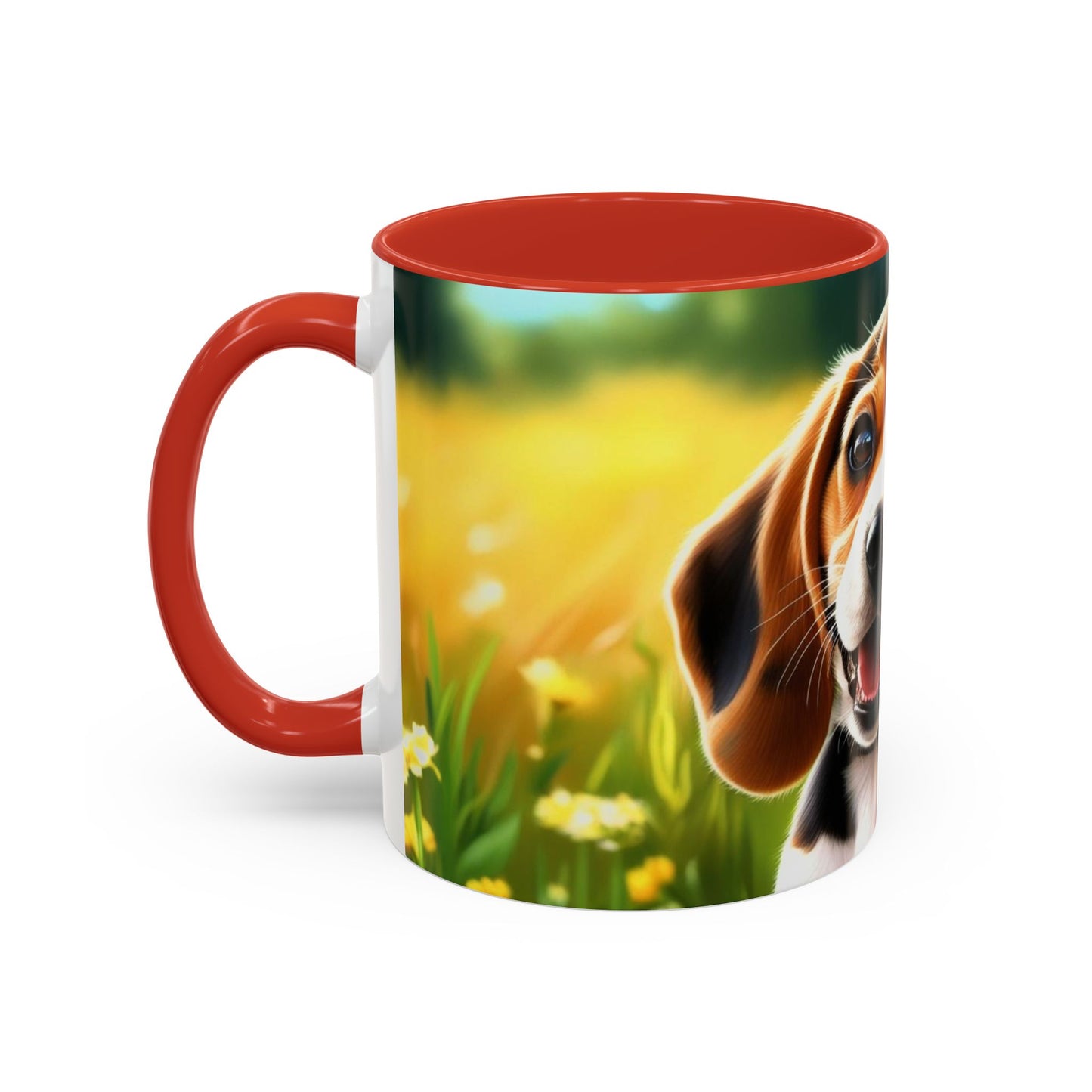 Beagle Accent Coffee Mug - Perfect Gift for Dog Lovers