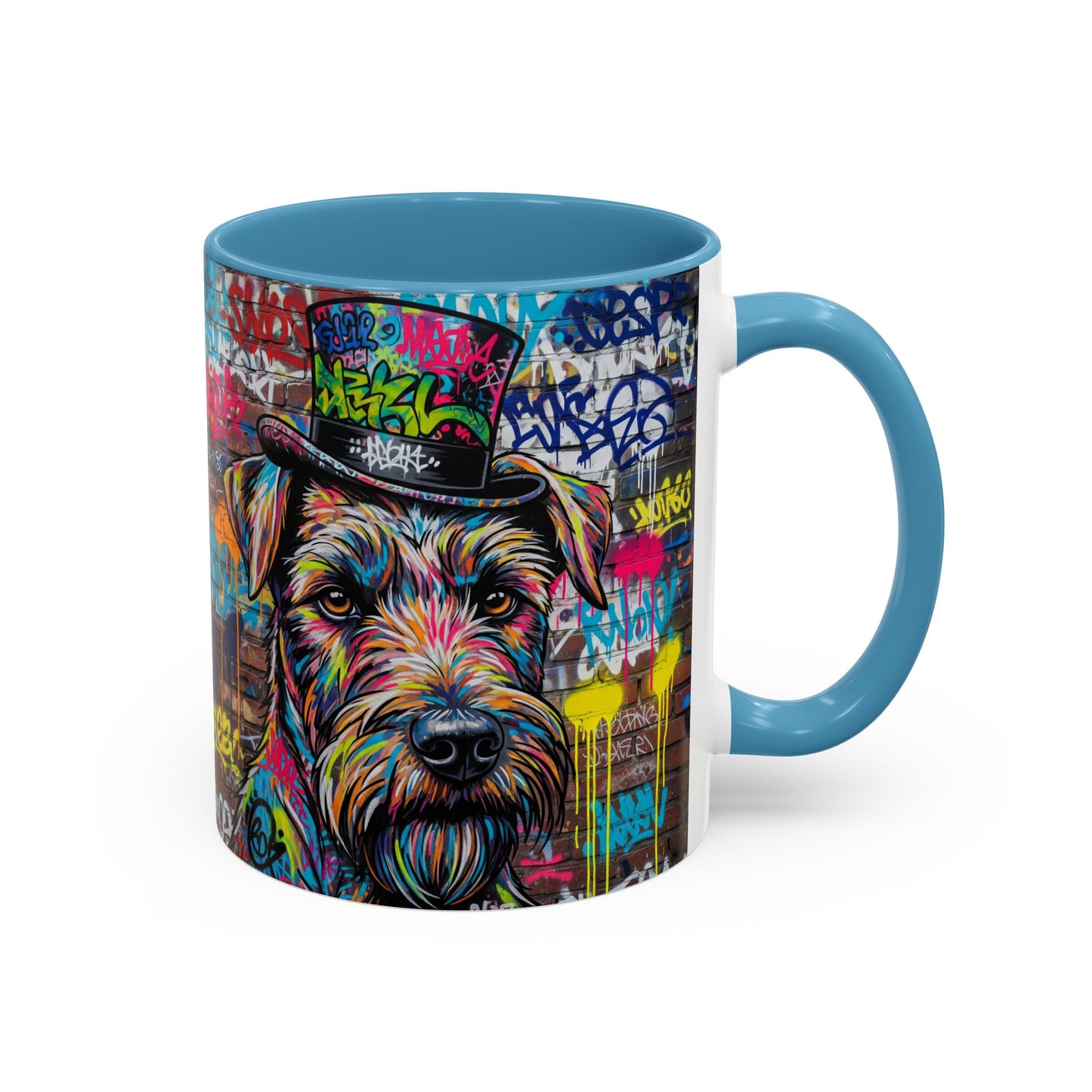 Teddy Roosevelt Terrier Accent Coffee Mug - Perfect Gift for Dog Lovers