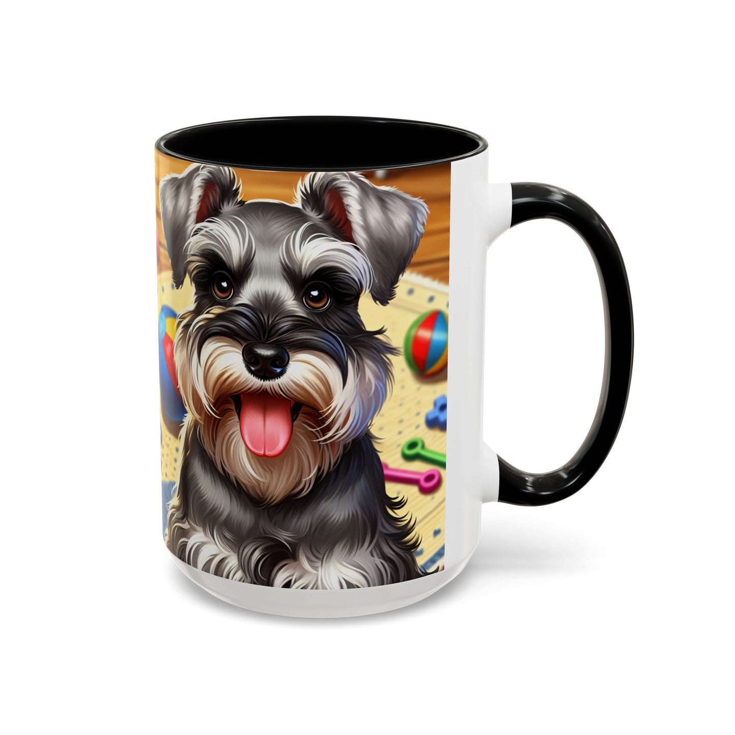 Miniature Schnauzer Accent Coffee Mug - Perfect Gift for Dog Lovers