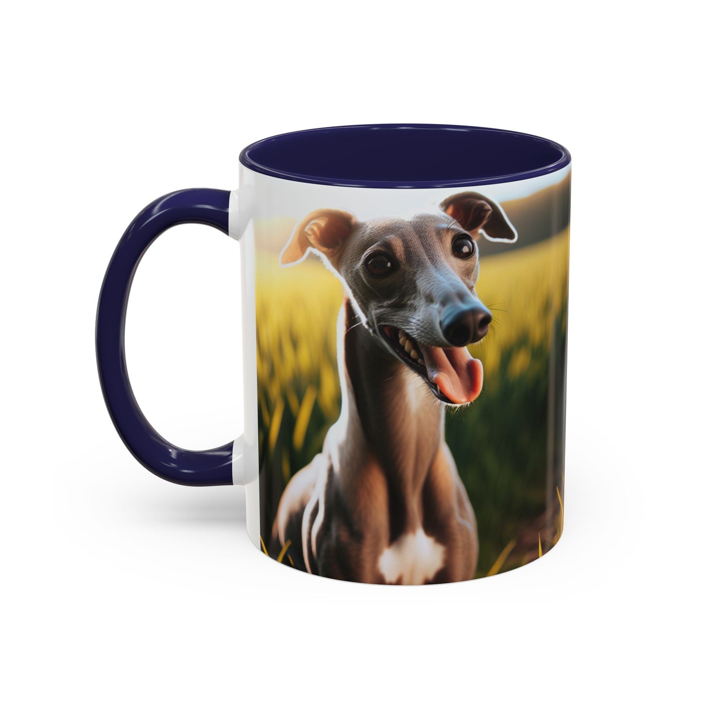 Greyhound Accent Coffee Mug - Perfect Gift for Dog Lovers