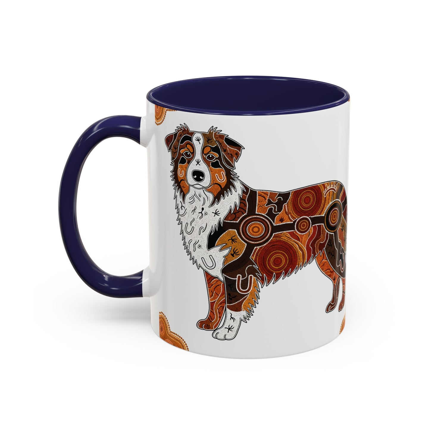 Australian Shepherd Accent Coffee Mug - Perfect Gift for Dog Lovers