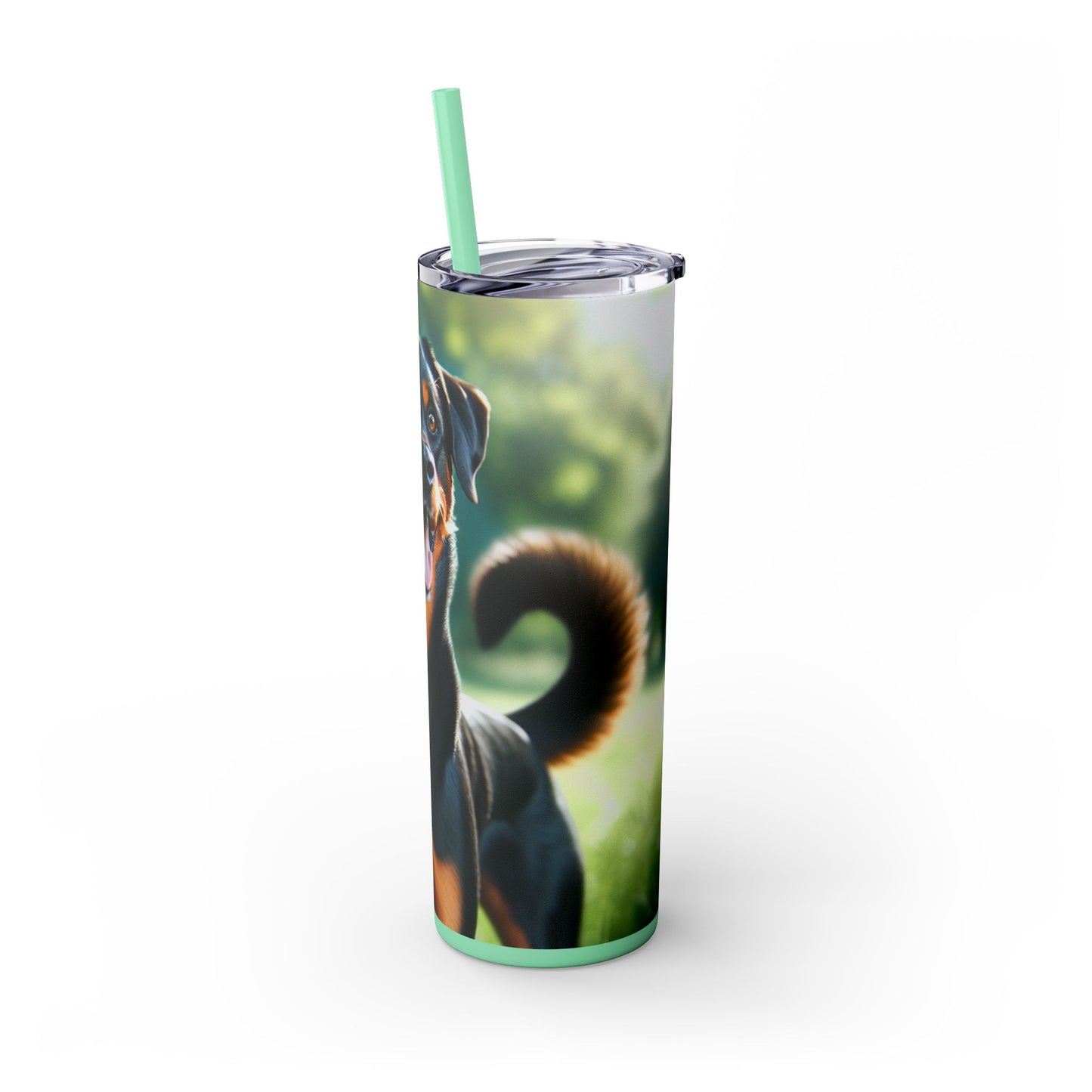 Beauceron Tumbler with Straw, 20oz