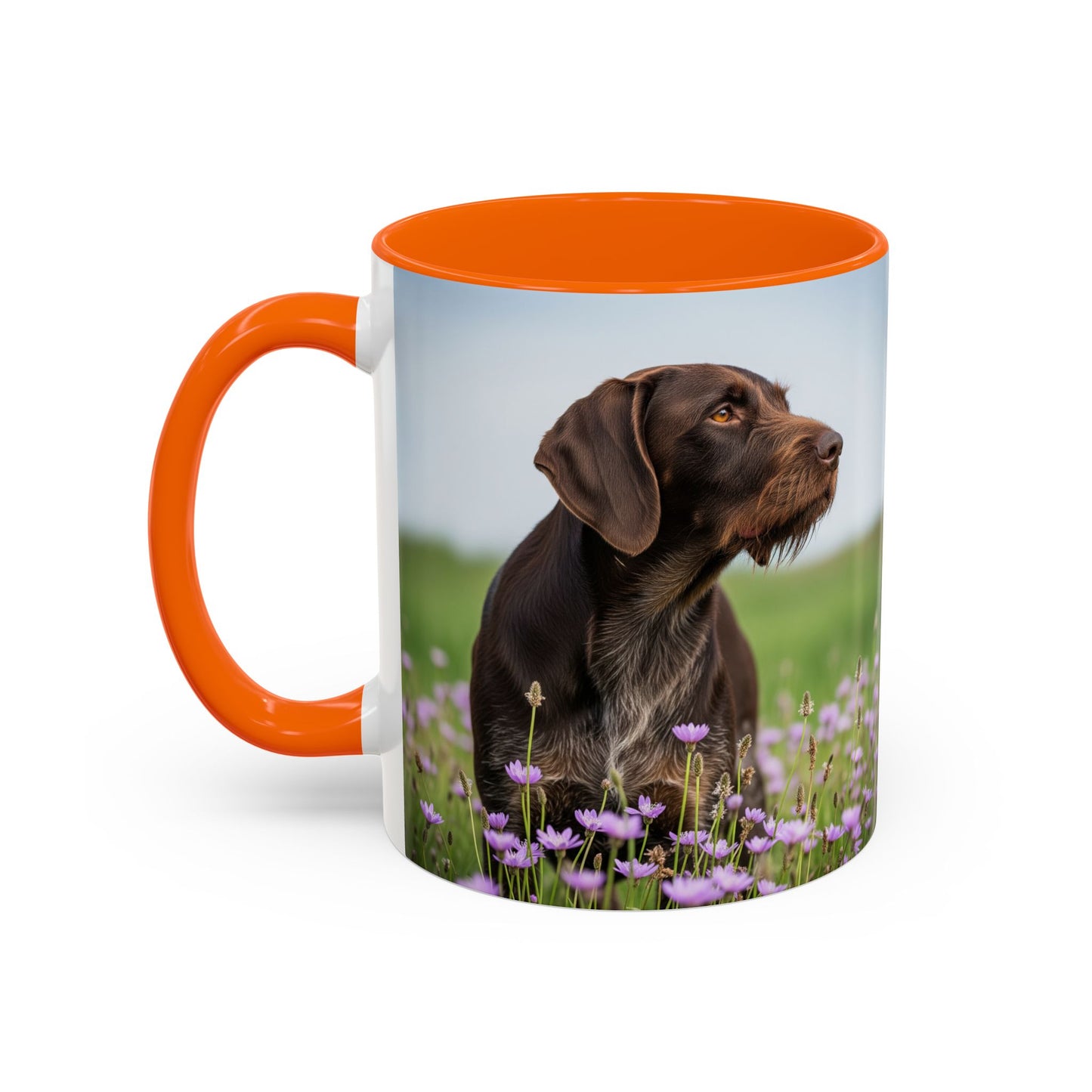 German Wirehaired Pointer Accent Coffee Mug - Perfect Gift for Dog Lovers