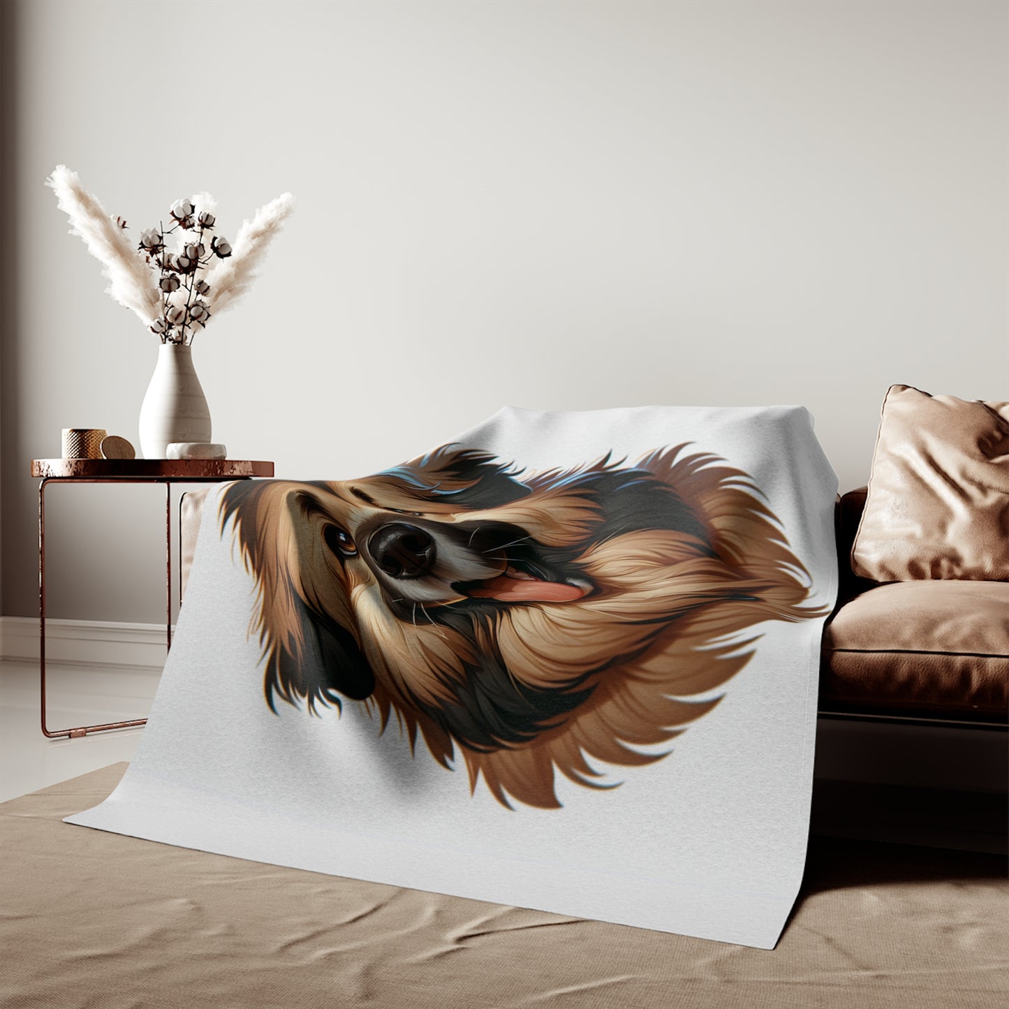 Caucasian Shepherd Dog Sweatshirt Blanket