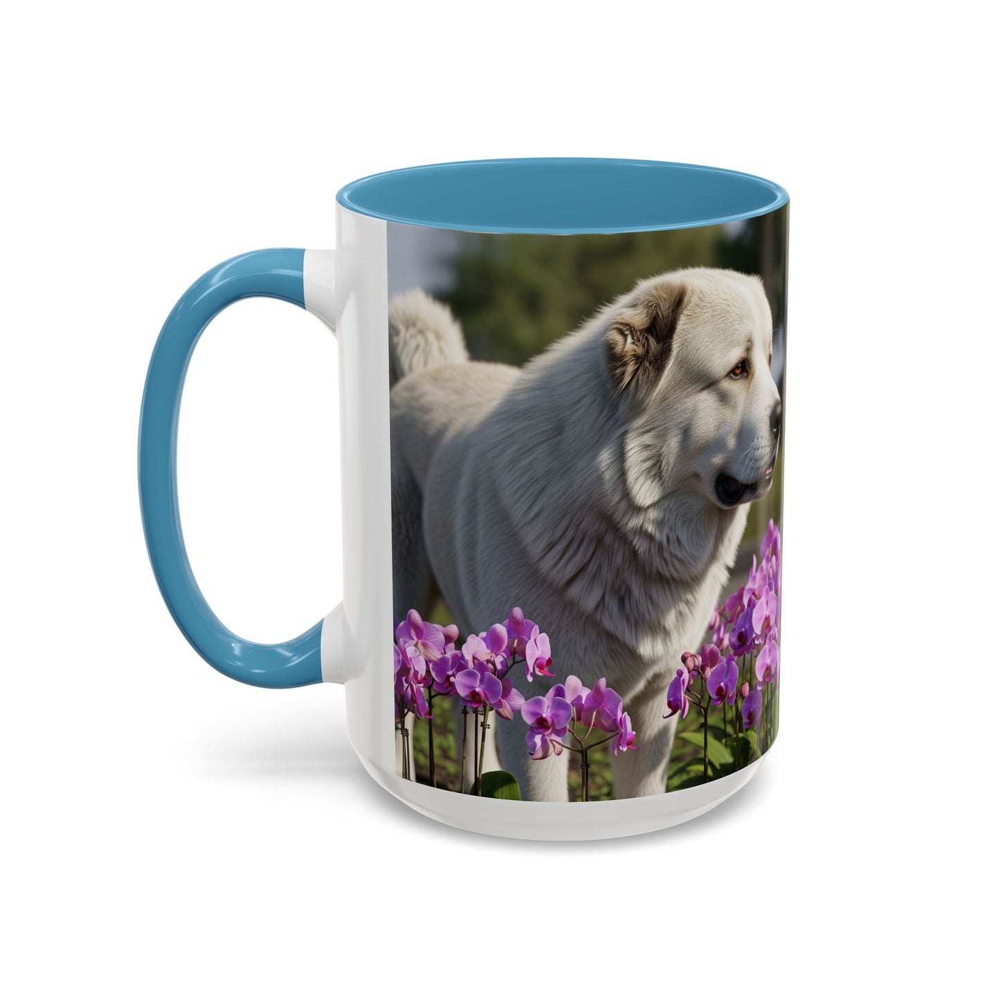 Caucasian Shepherd Dog Accent Coffee Mug - Perfect Gift for Dog Lovers