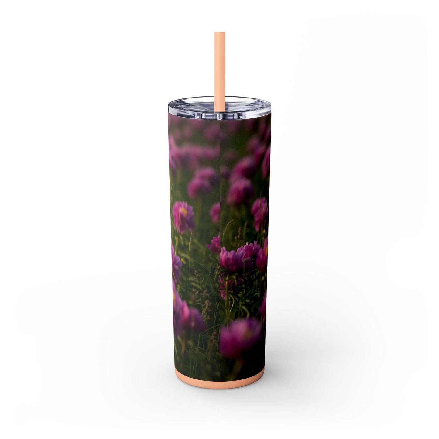 Beagle Skinny Tumbler with Straw, 20oz