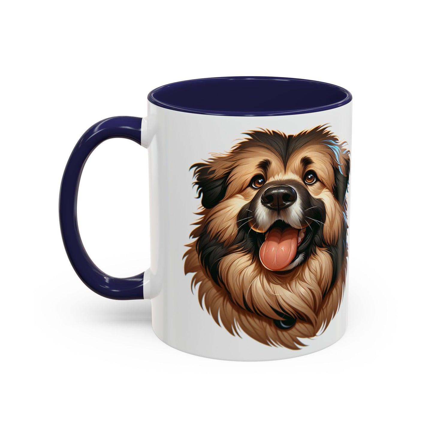 Caucasian Shepherd Dog Accent Coffee Mug - Perfect Gift for Dog Lovers