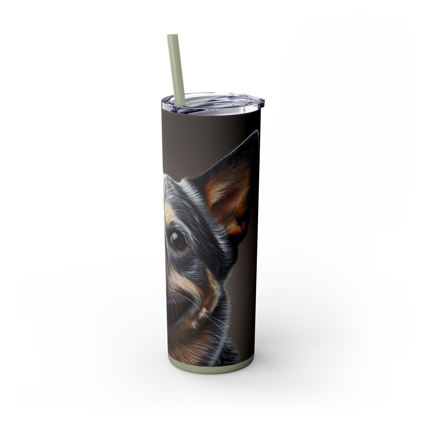 Australian Cattle Dog Tumbler with Straw, 20oz