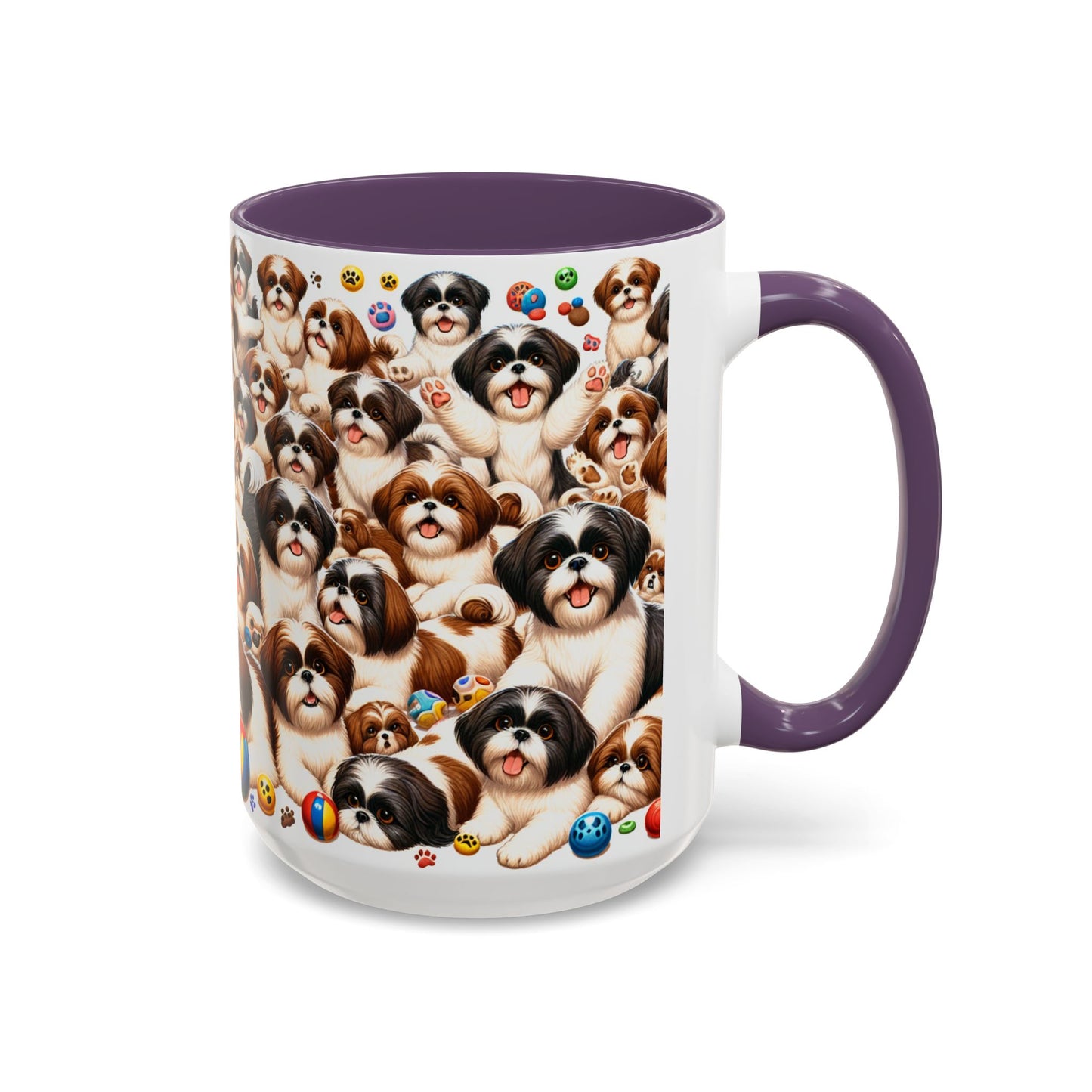 Shih Tzu Accent Coffee Mug - Perfect Gift for Dog Lovers