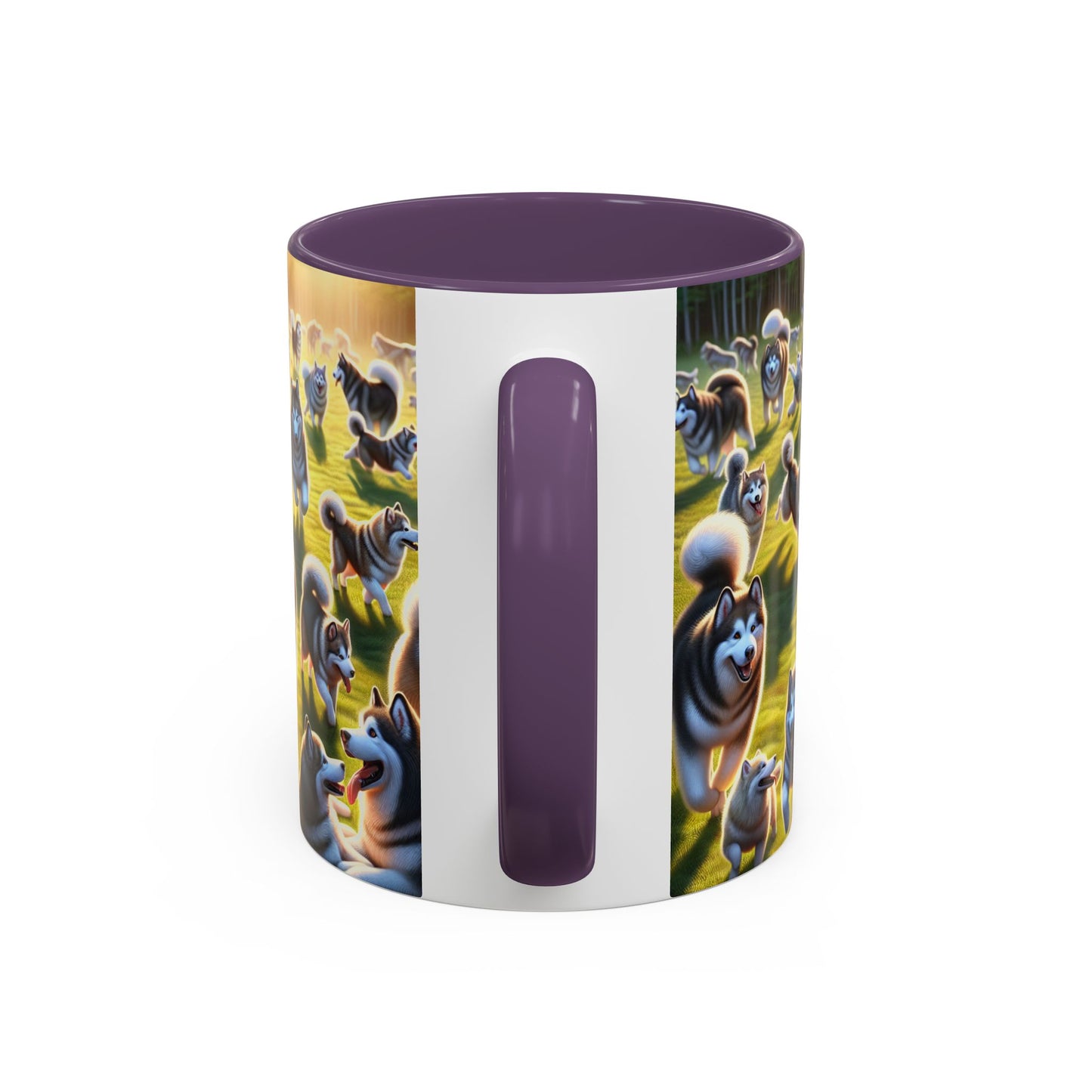 Alaskan Malamute Accent Coffee Mug - Perfect Gift for Dog Lovers