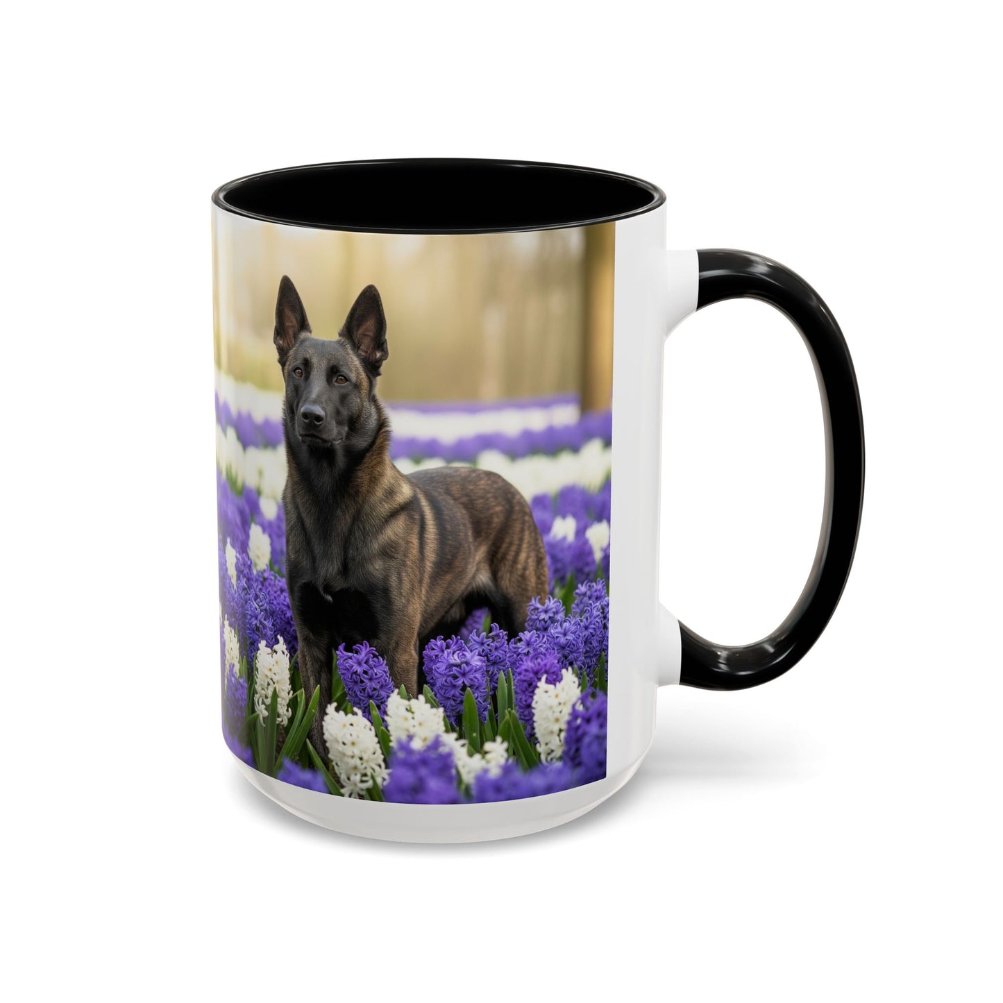 Dutch Shepherd Dog Accent Coffee Mug - Perfect Gift for Dog Lovers