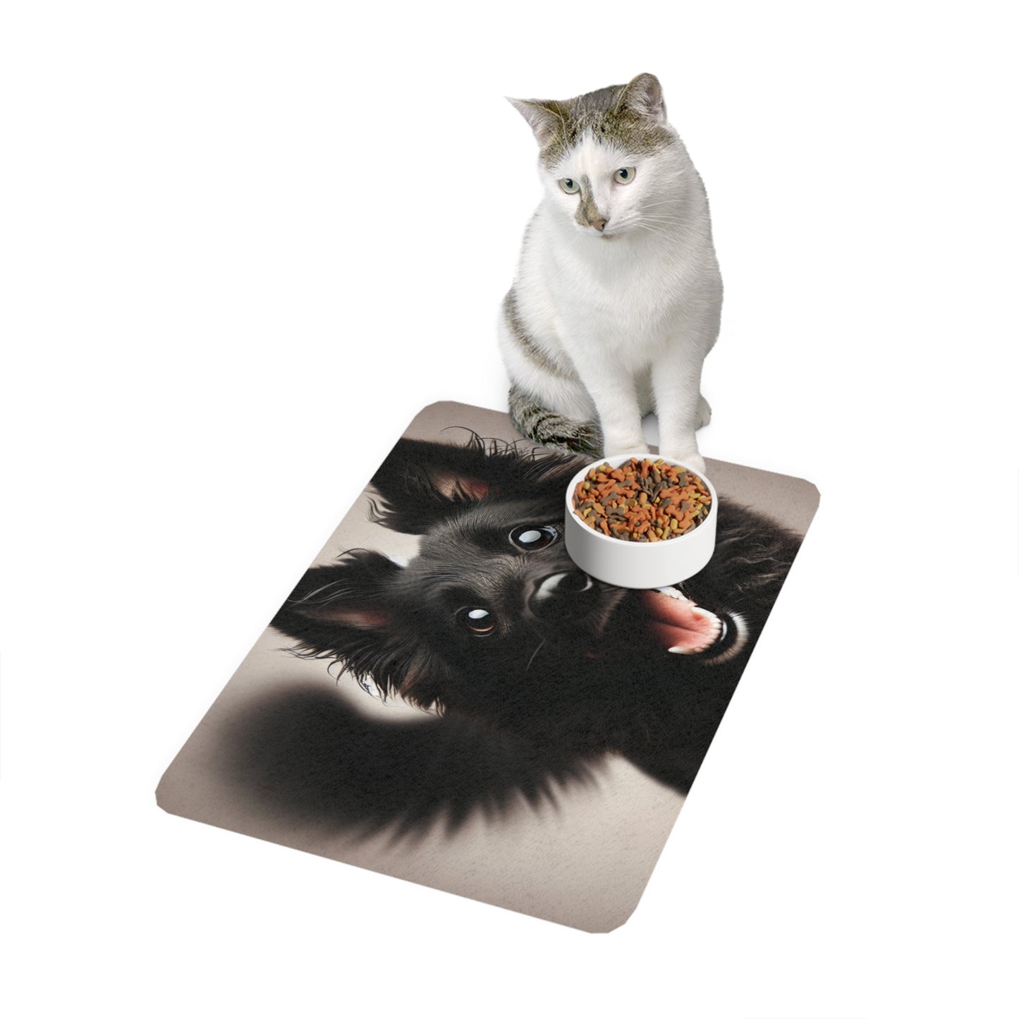 Pet Food Mat (12x18) - Mudi