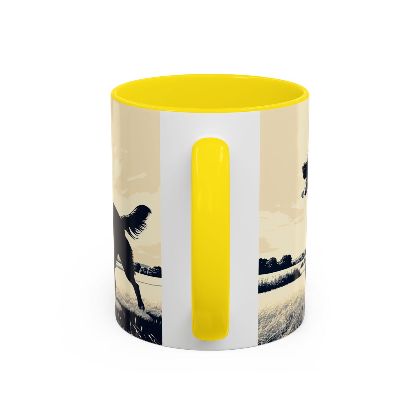 Flat Coated Retriever Accent Coffee Mug - Perfect Gift for Dog Lovers