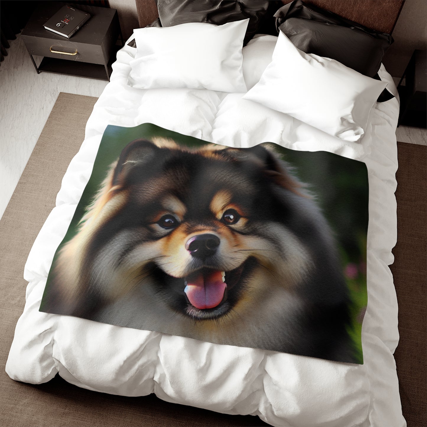 Finnish Lapphund Sweatshirt Blanket