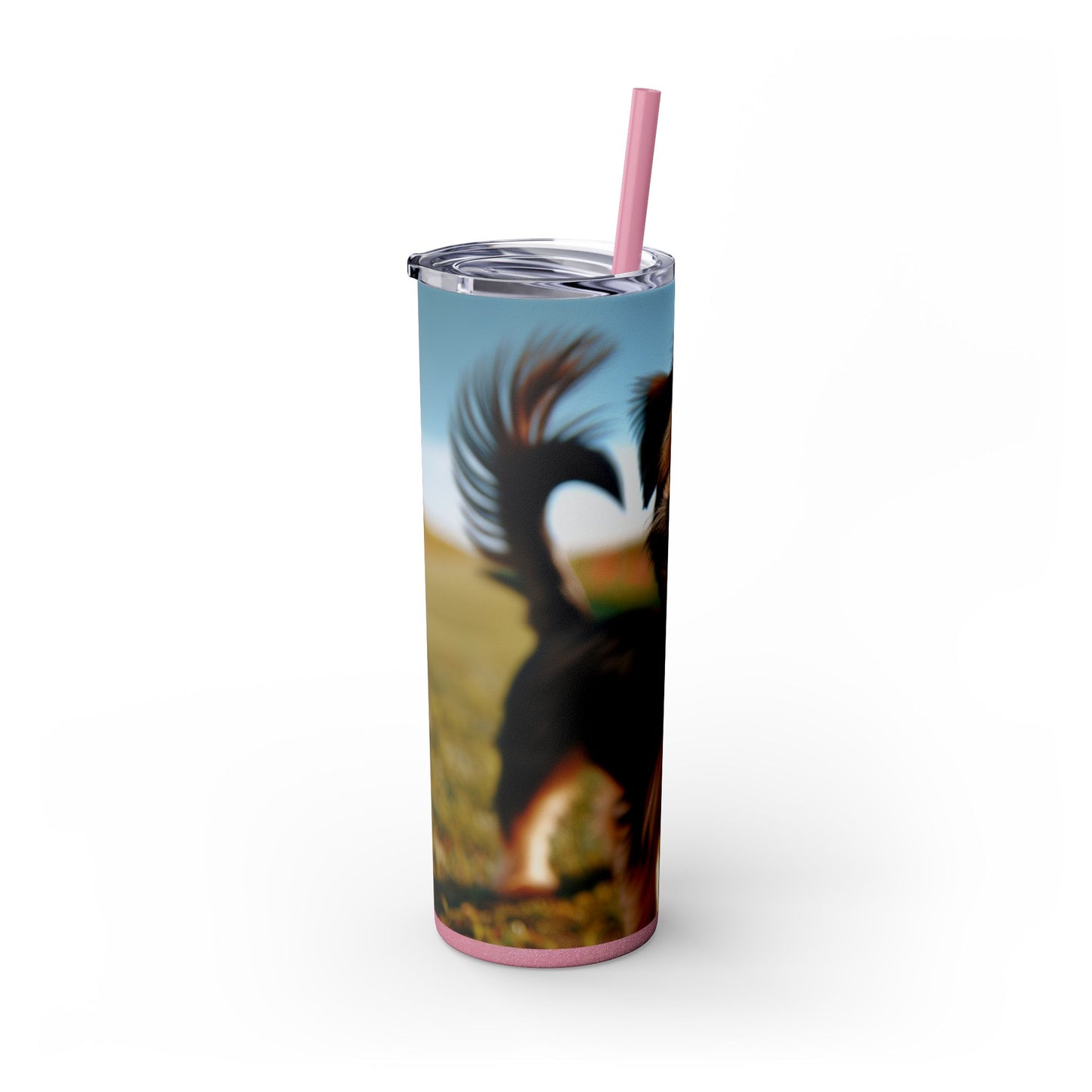 Griffon Bruxellois Tumbler with Straw, 20oz