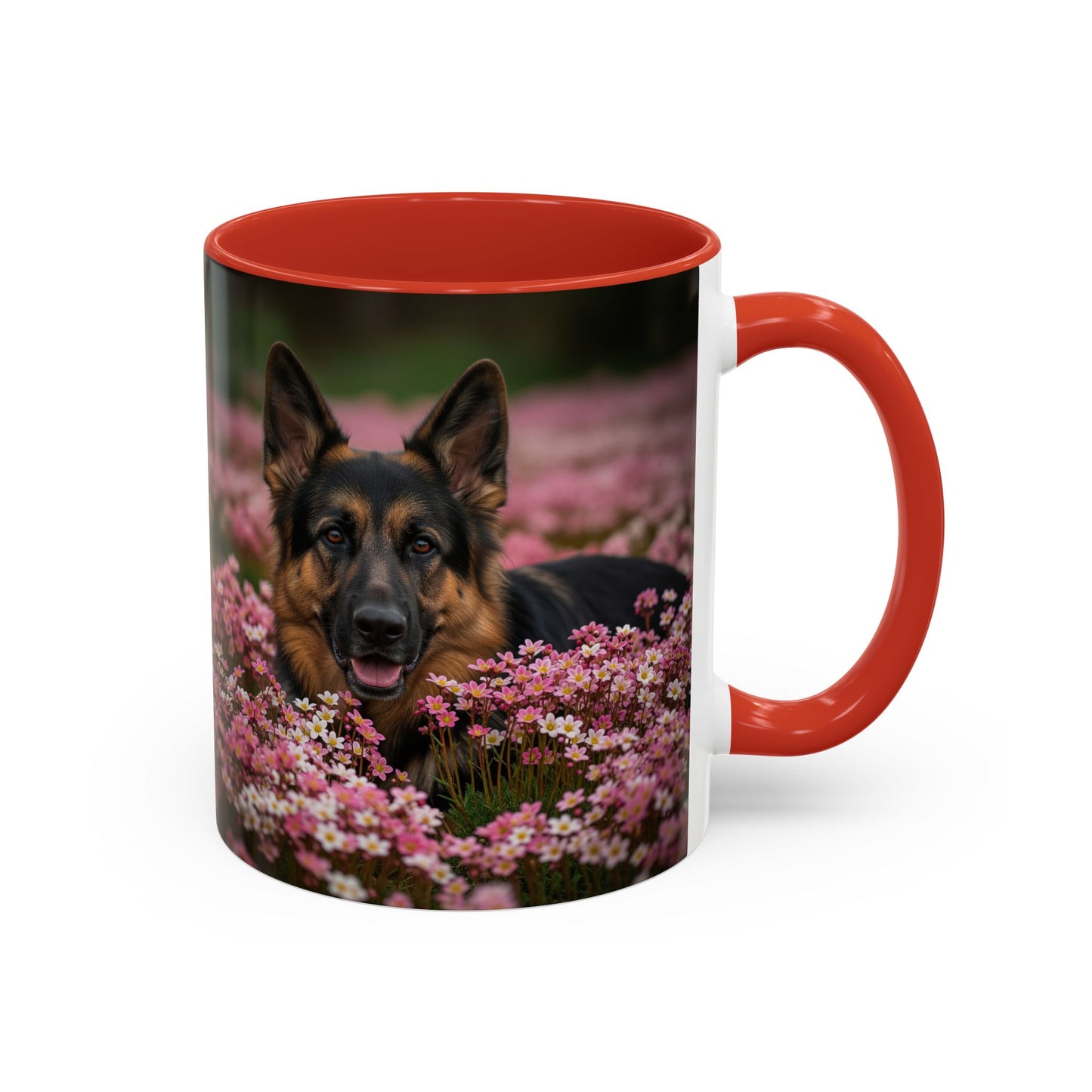 German Shepherd Accent Coffee Mug - Perfect Gift for Dog Lovers