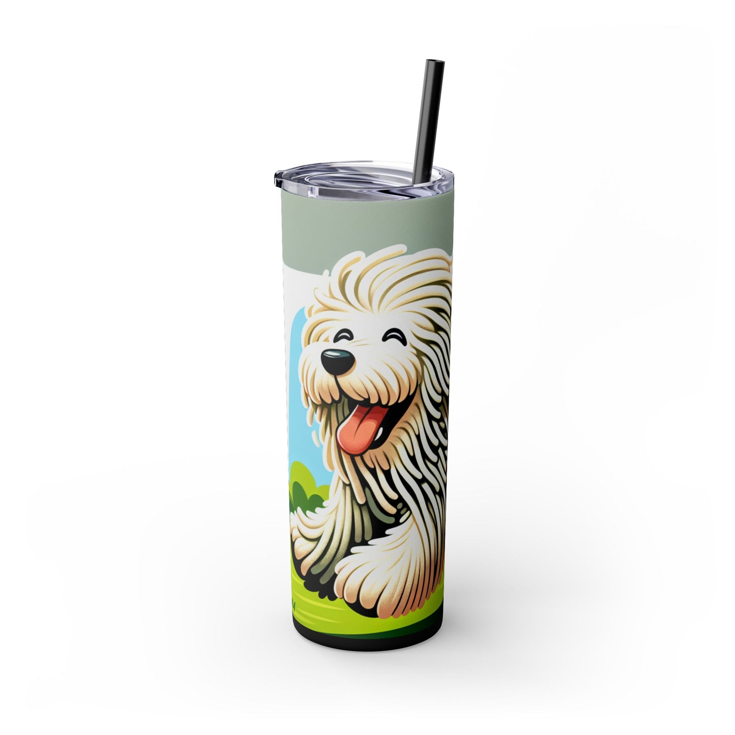 Komondor Tumbler with Straw, 20oz