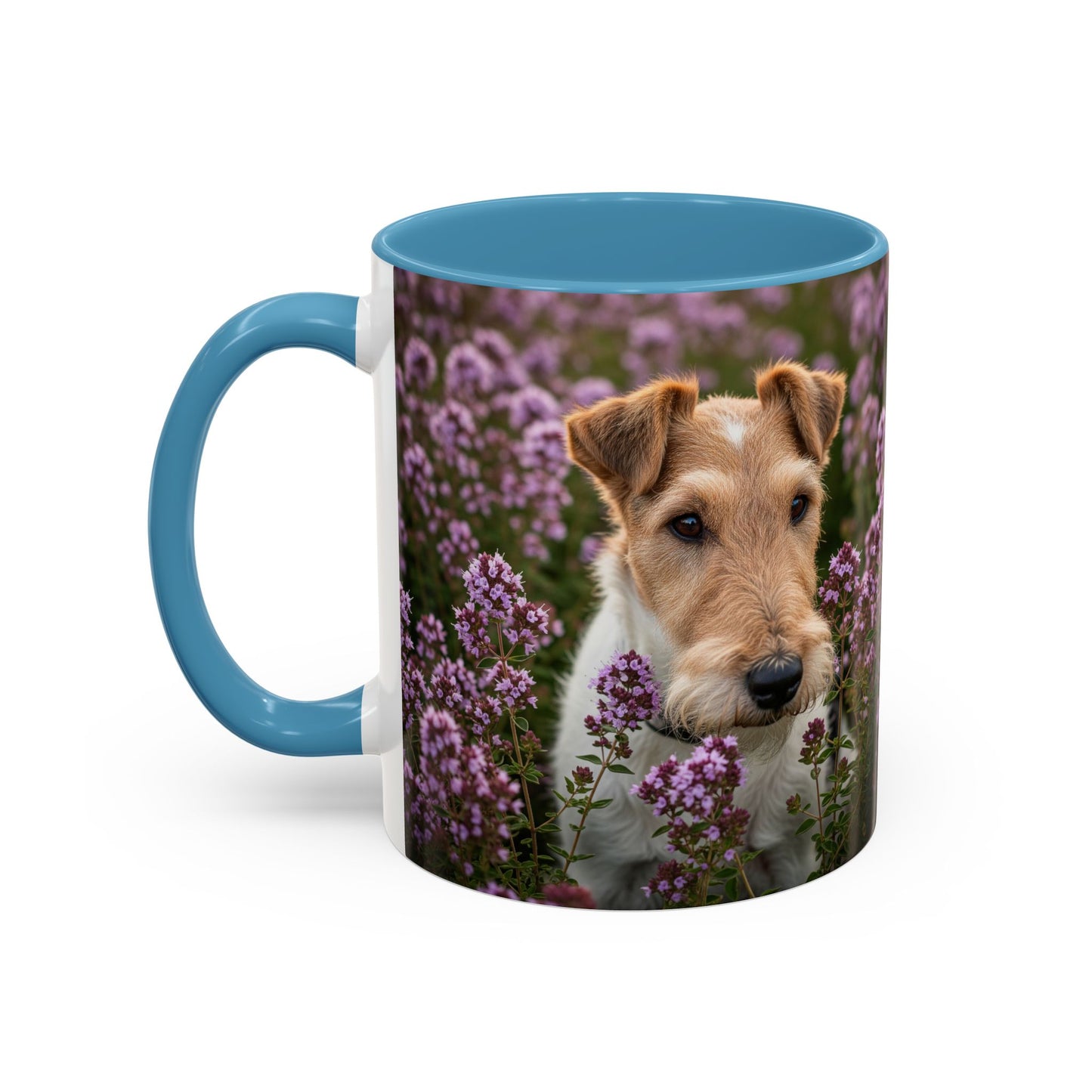 Fox Terrier Accent Coffee Mug - Perfect Gift for Dog Lovers