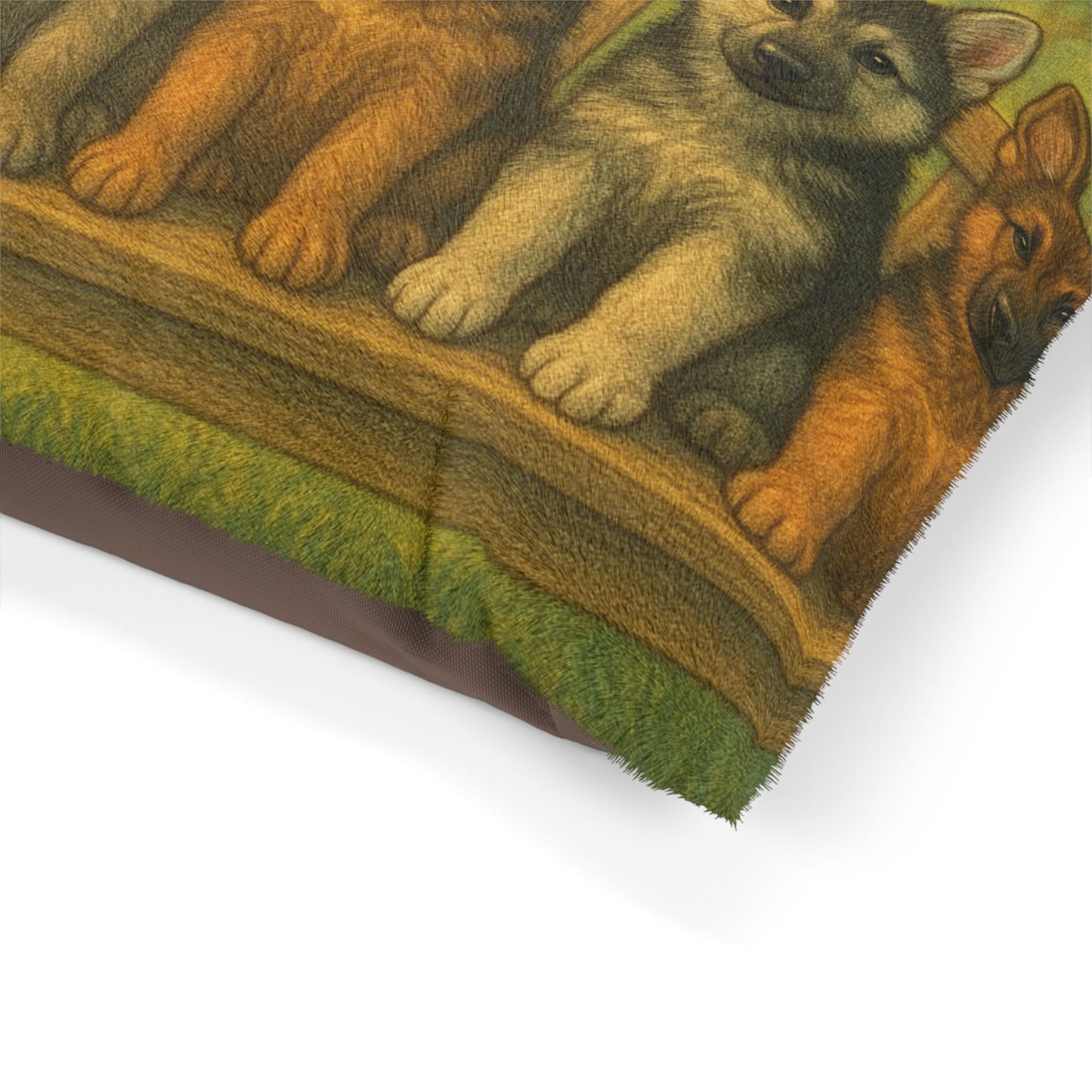 German Shepherd puppies Pet Bed