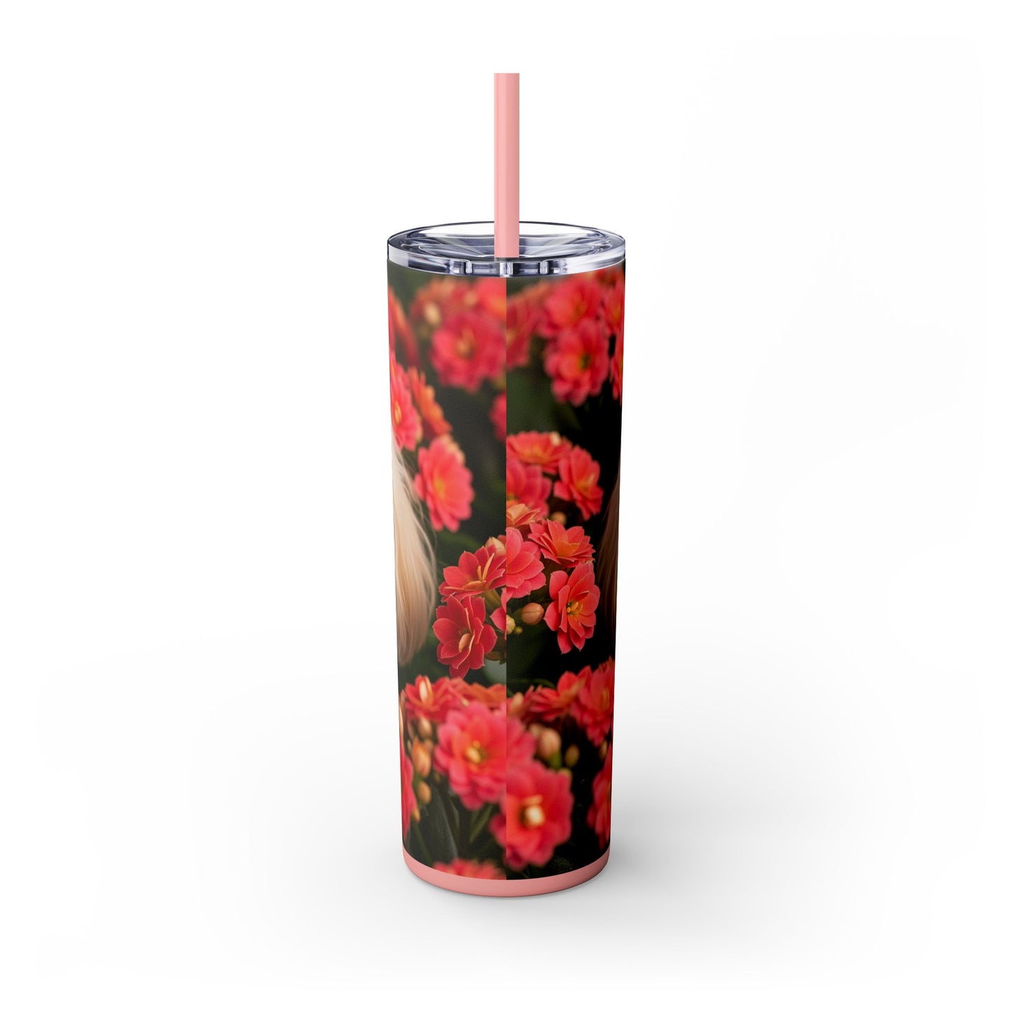 Miniature Poodle Tumbler with Straw, 20oz