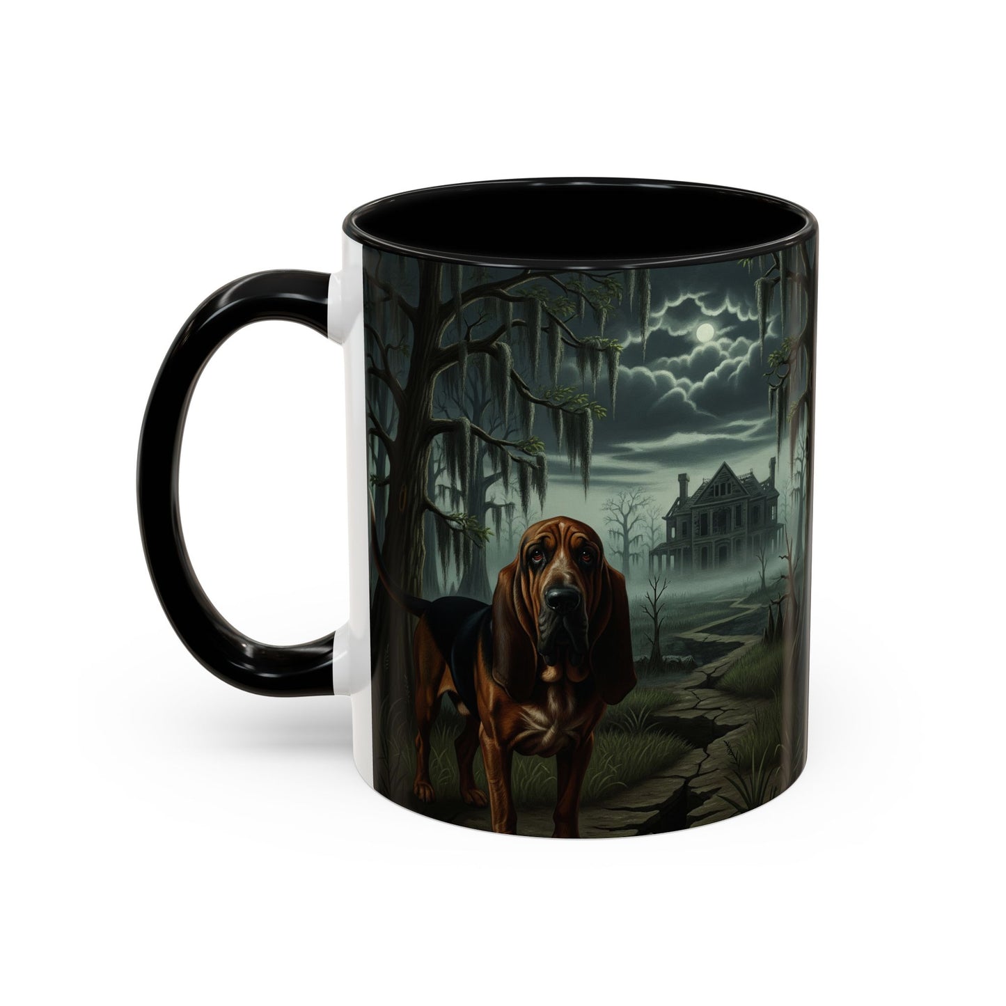 Bloodhound Accent Coffee Mug - Perfect Gift for Dog Lovers
