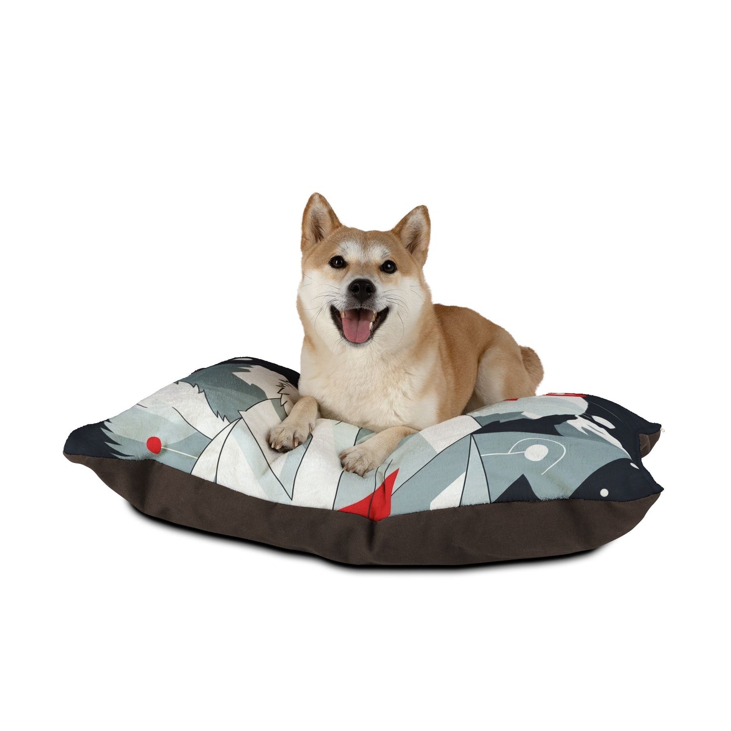 White Swiss Shepherd Dog Pet Bed