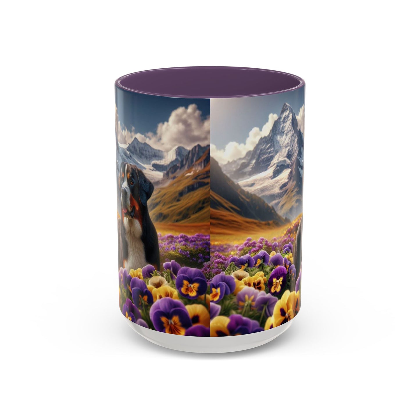 Greater Swiss Mountain Dog Accent Coffee Mug - Perfect Gift for Dog Lovers
