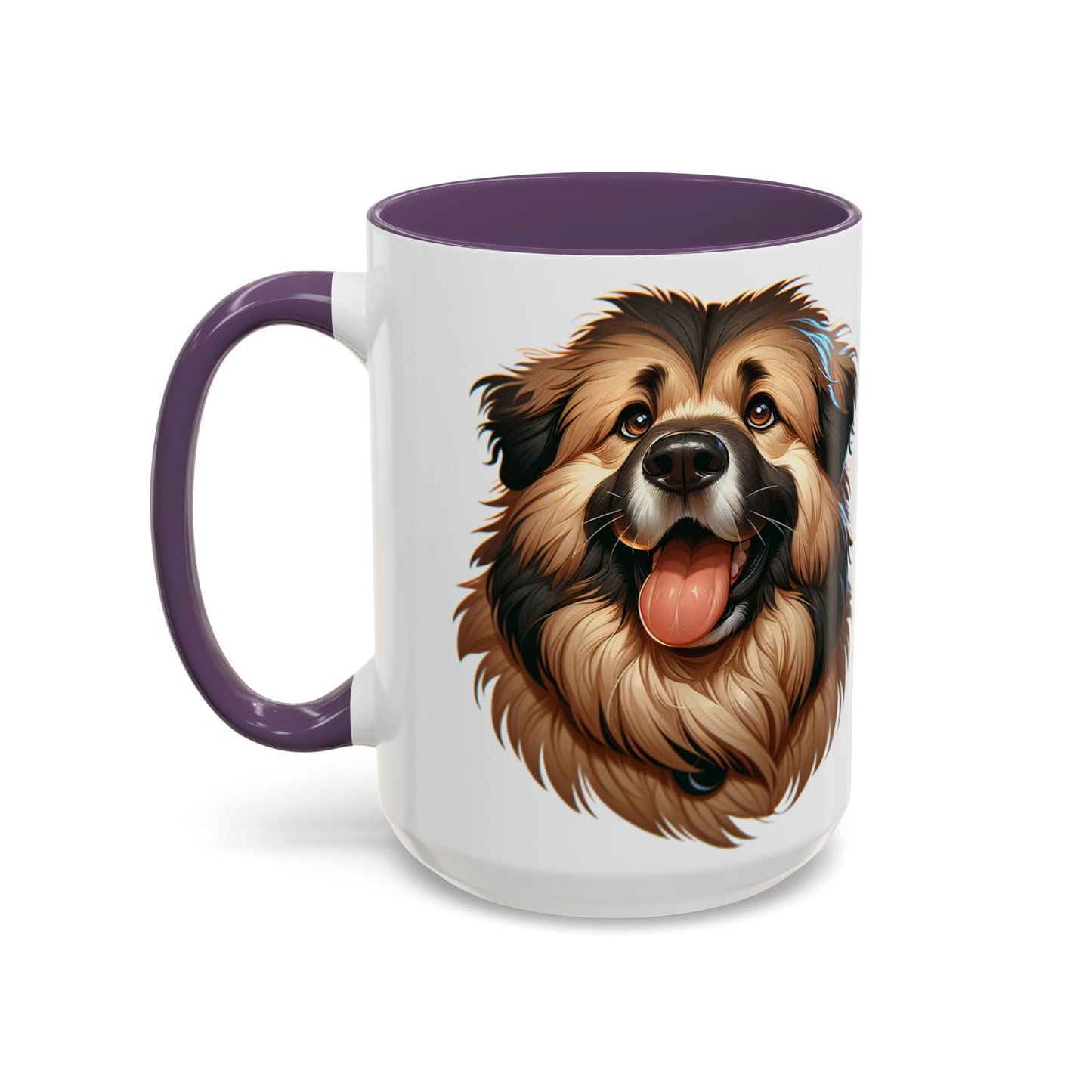Caucasian Shepherd Dog Accent Coffee Mug - Perfect Gift for Dog Lovers