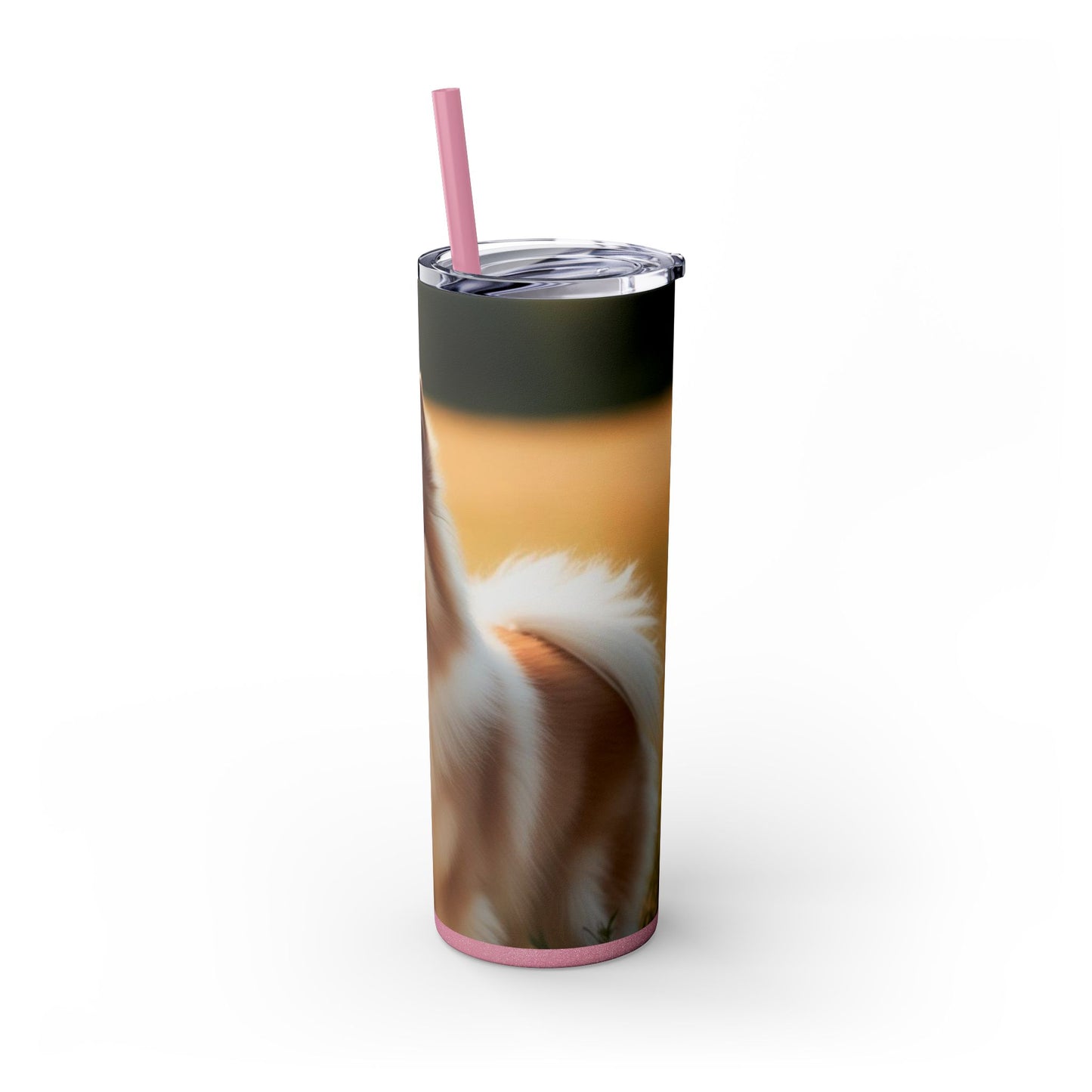Keeshond Tumbler with Straw, 20oz