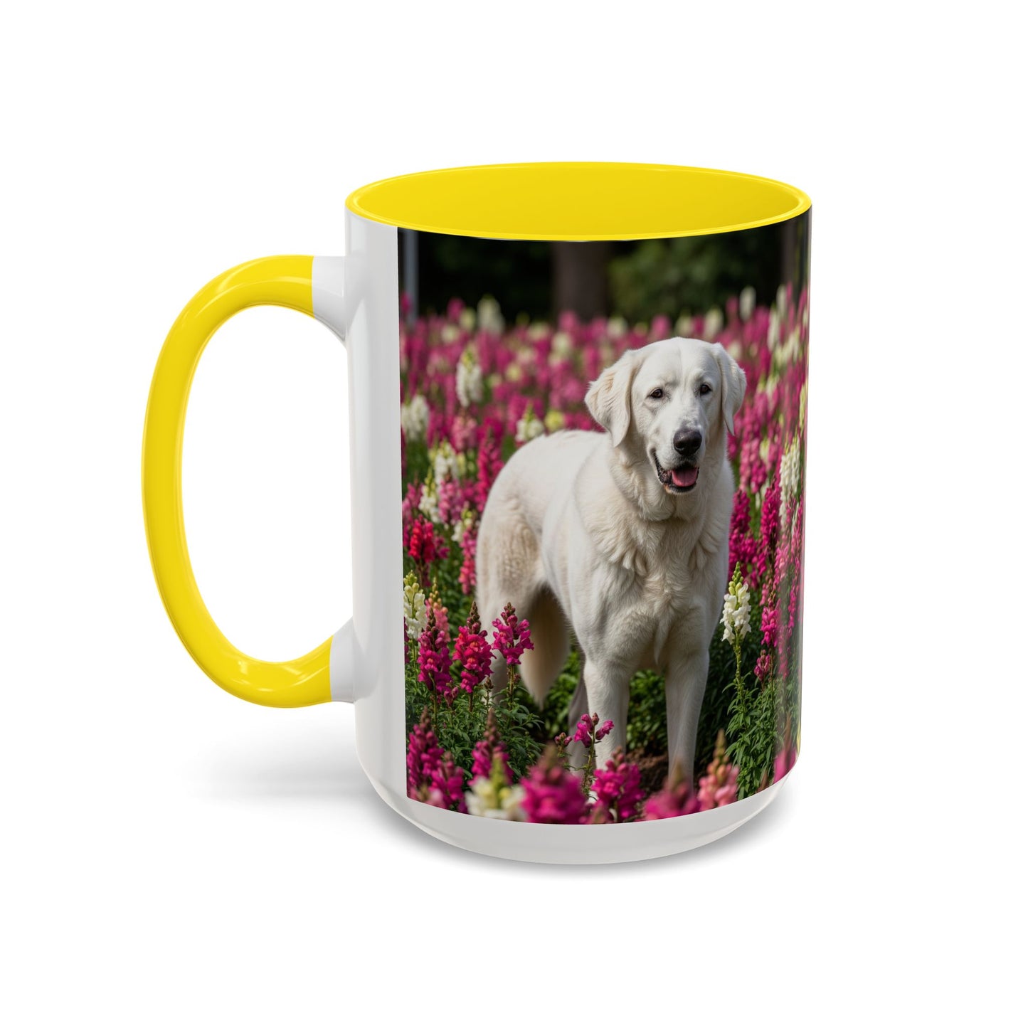 Estrela Mountain Dog Accent Coffee Mug - Perfect Gift for Dog Lovers