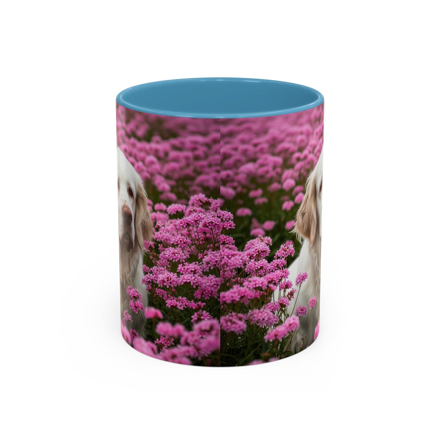 Clumber Spaniel Accent Coffee Mug - Perfect Gift for Dog Lovers