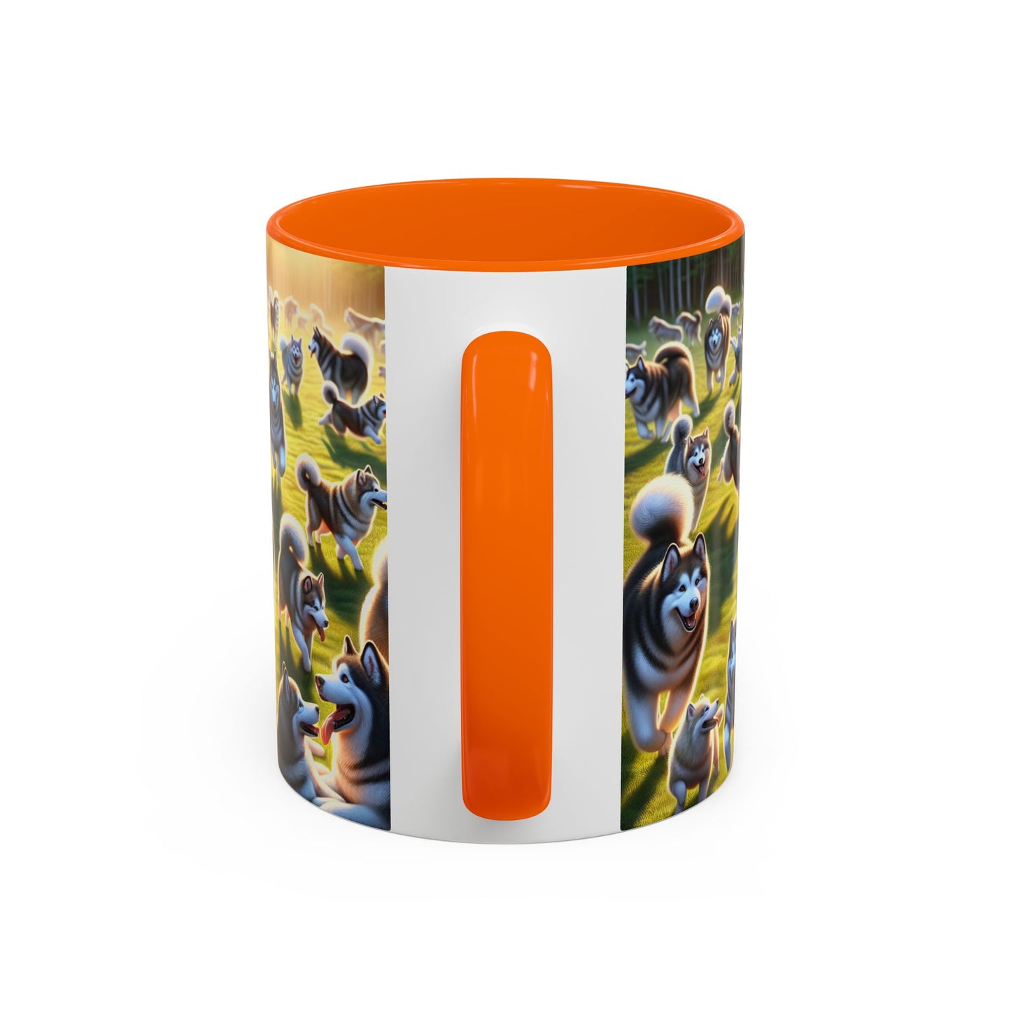 Alaskan Malamute Accent Coffee Mug - Perfect Gift for Dog Lovers