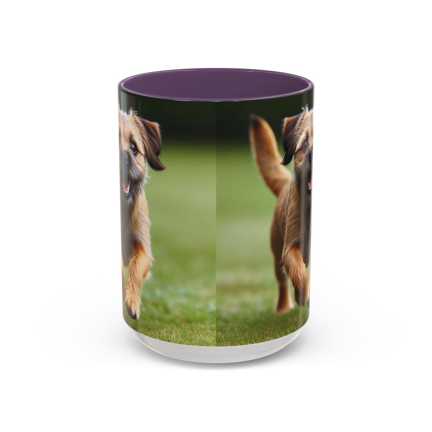 Border Terrier Accent Coffee Mug - Perfect Gift for Dog Lovers