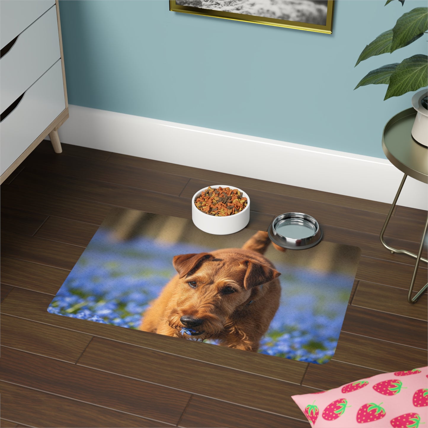 Pet Food Mat (12x18) - Irish Terrier