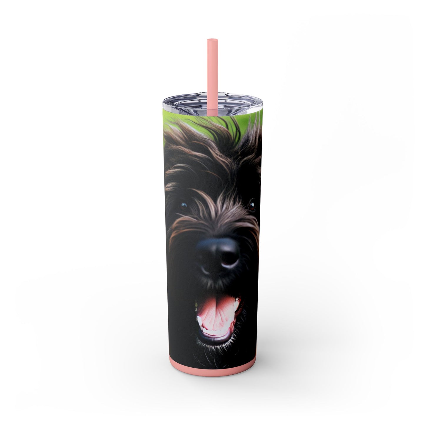 Bouvier des Ardennes Tumbler with Straw, 20oz