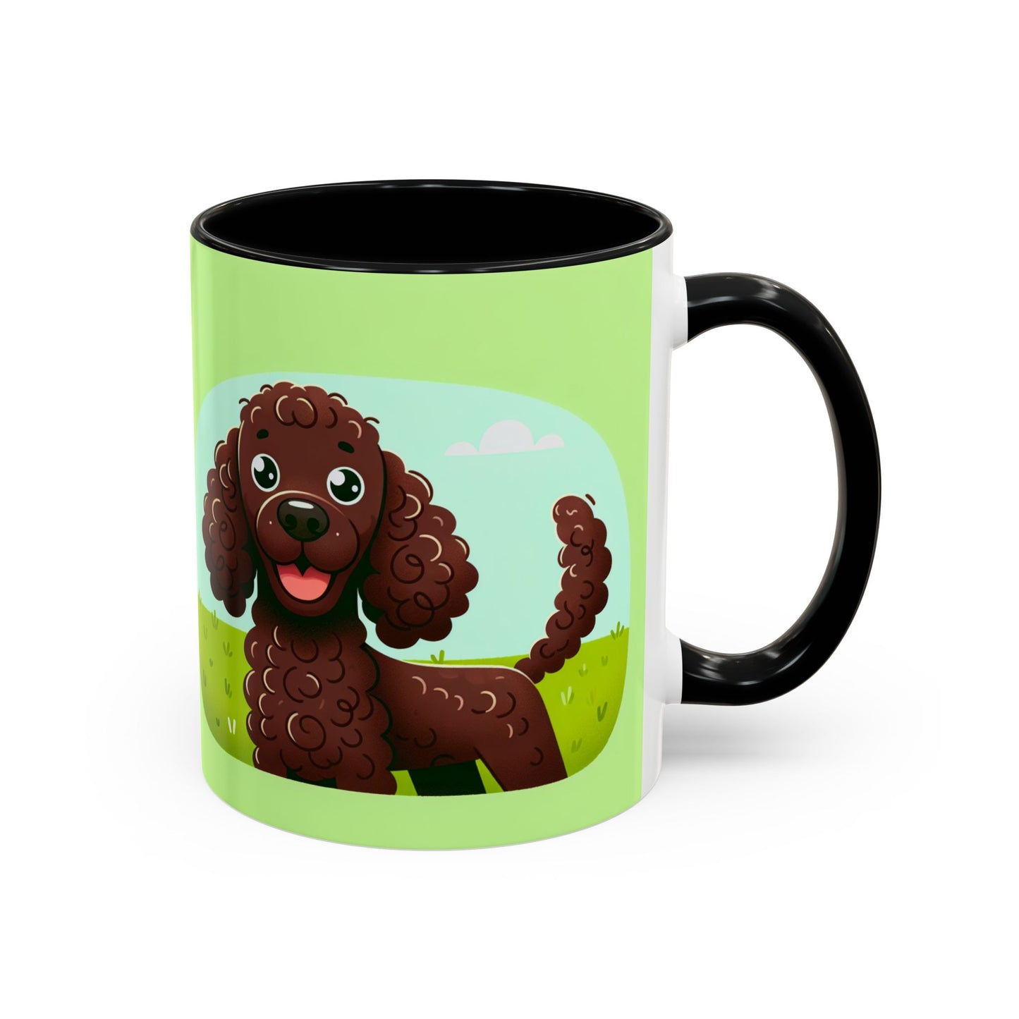 Irish Water Spaniel Accent Coffee Mug - Perfect Gift for Dog Lovers
