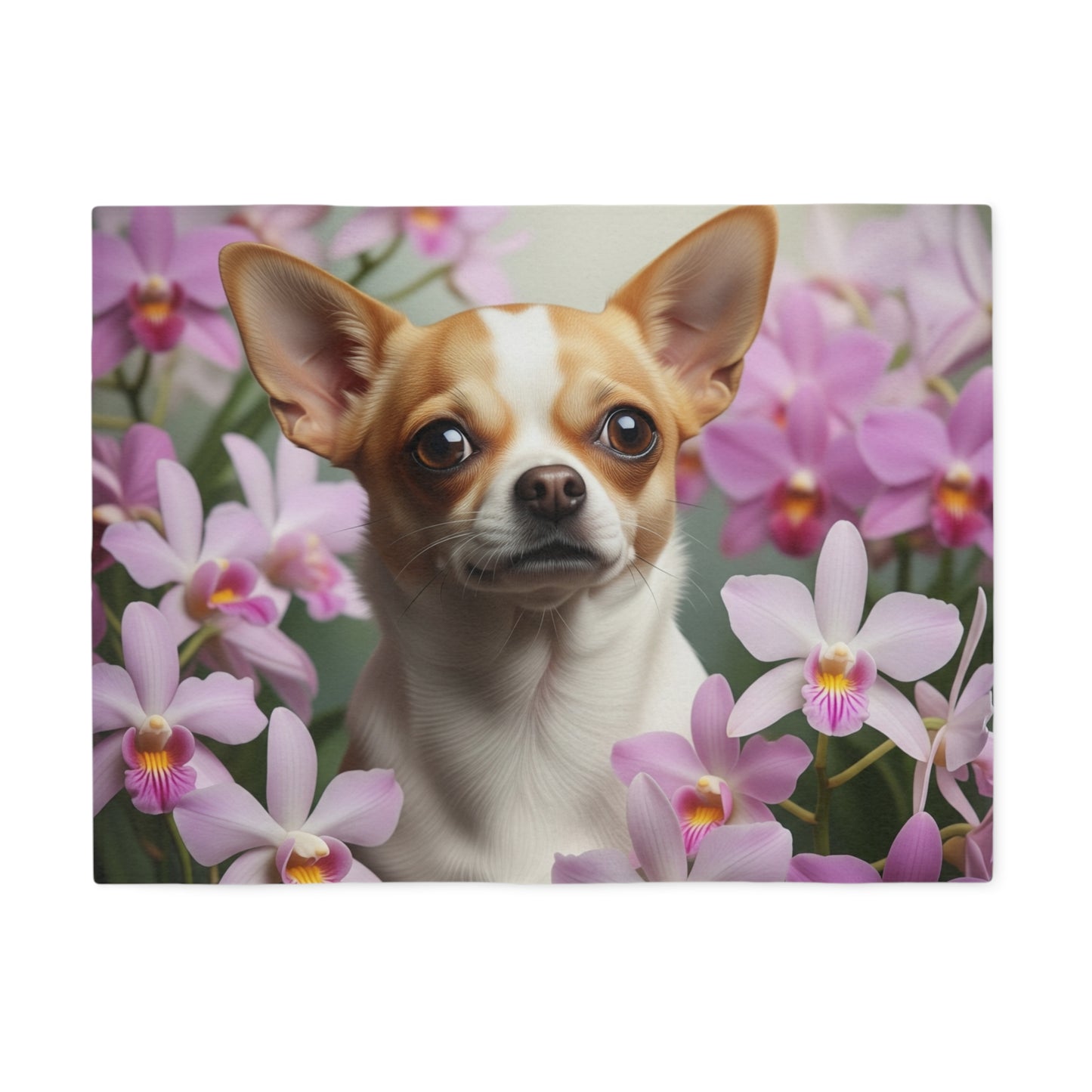 Chihuahua Sweatshirt Blanket