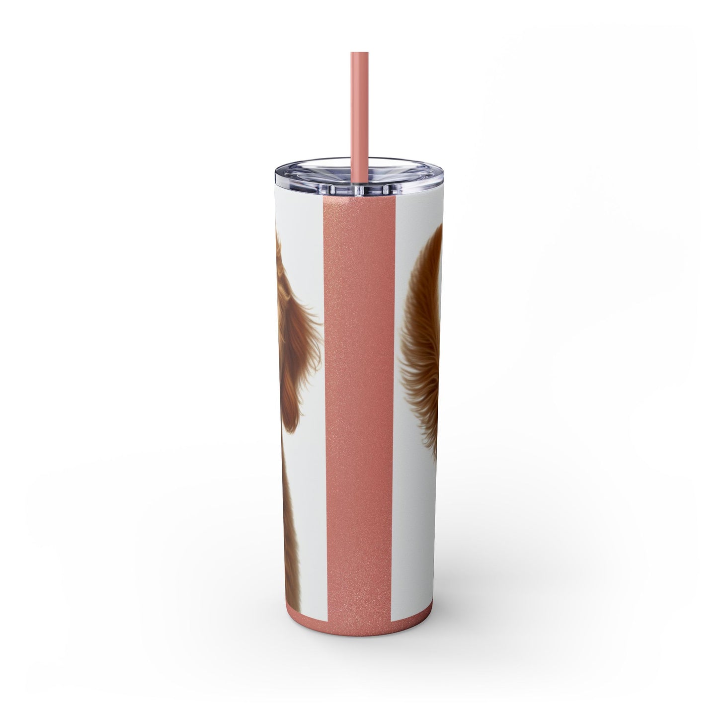 Goldendoodle Tumbler with Straw, 20oz