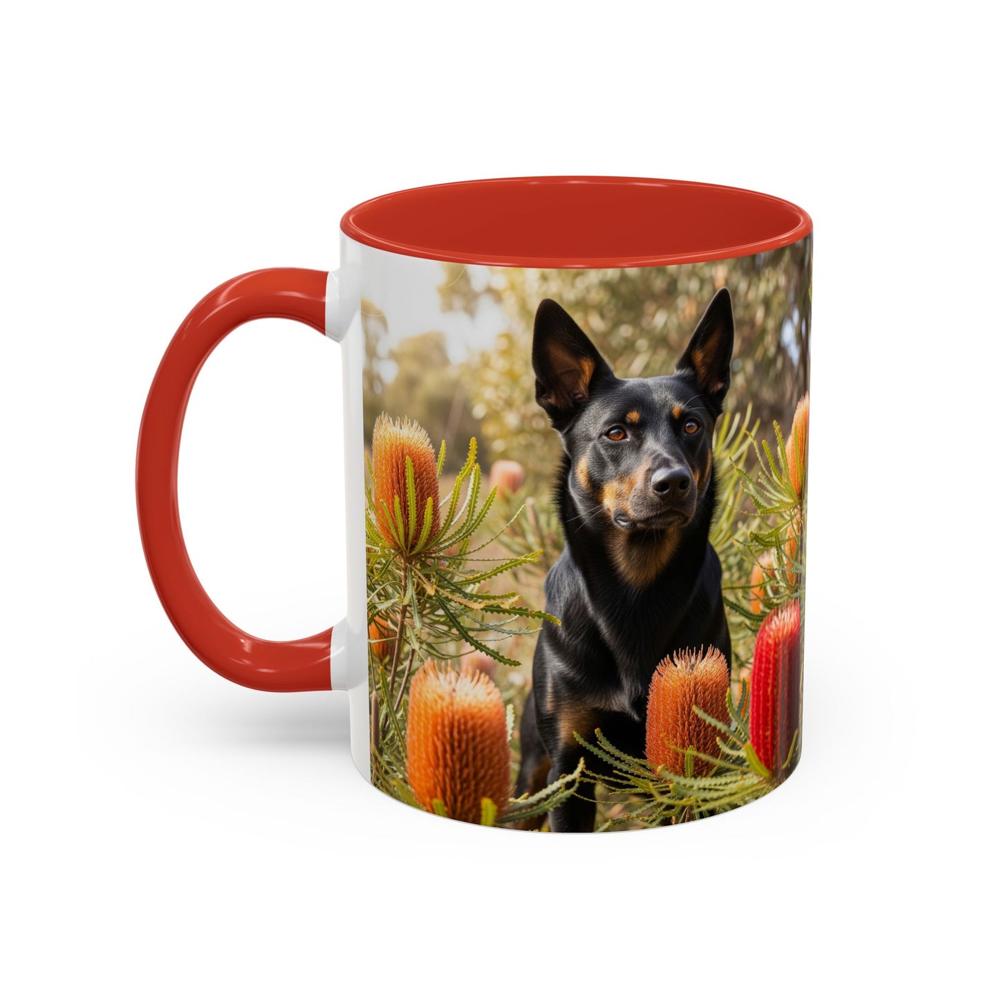 Working Kelpie Accent Coffee Mug - Perfect Gift for Dog Lovers