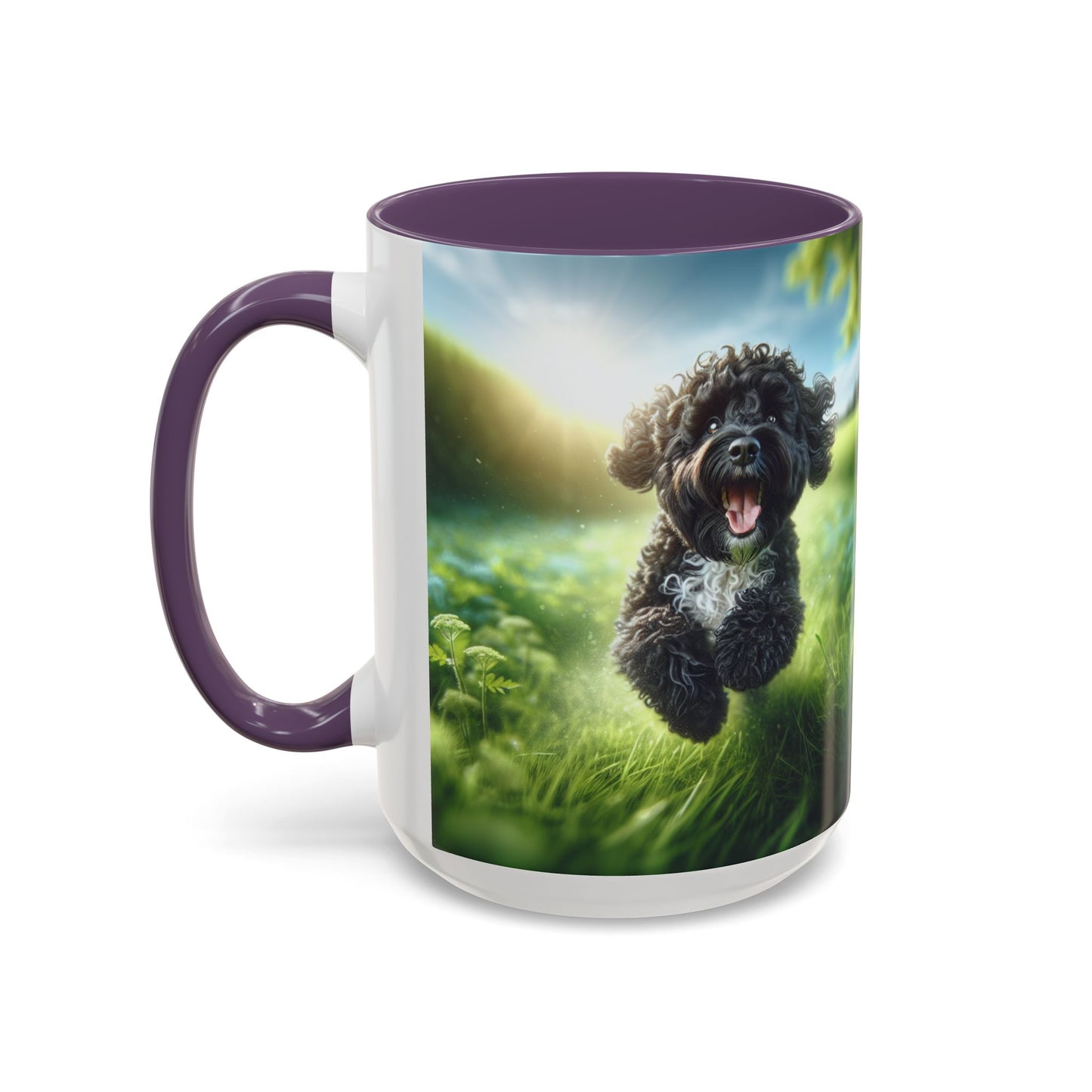 Portuguese Water Dog Accent Coffee Mug - Perfect Gift for Dog Lovers