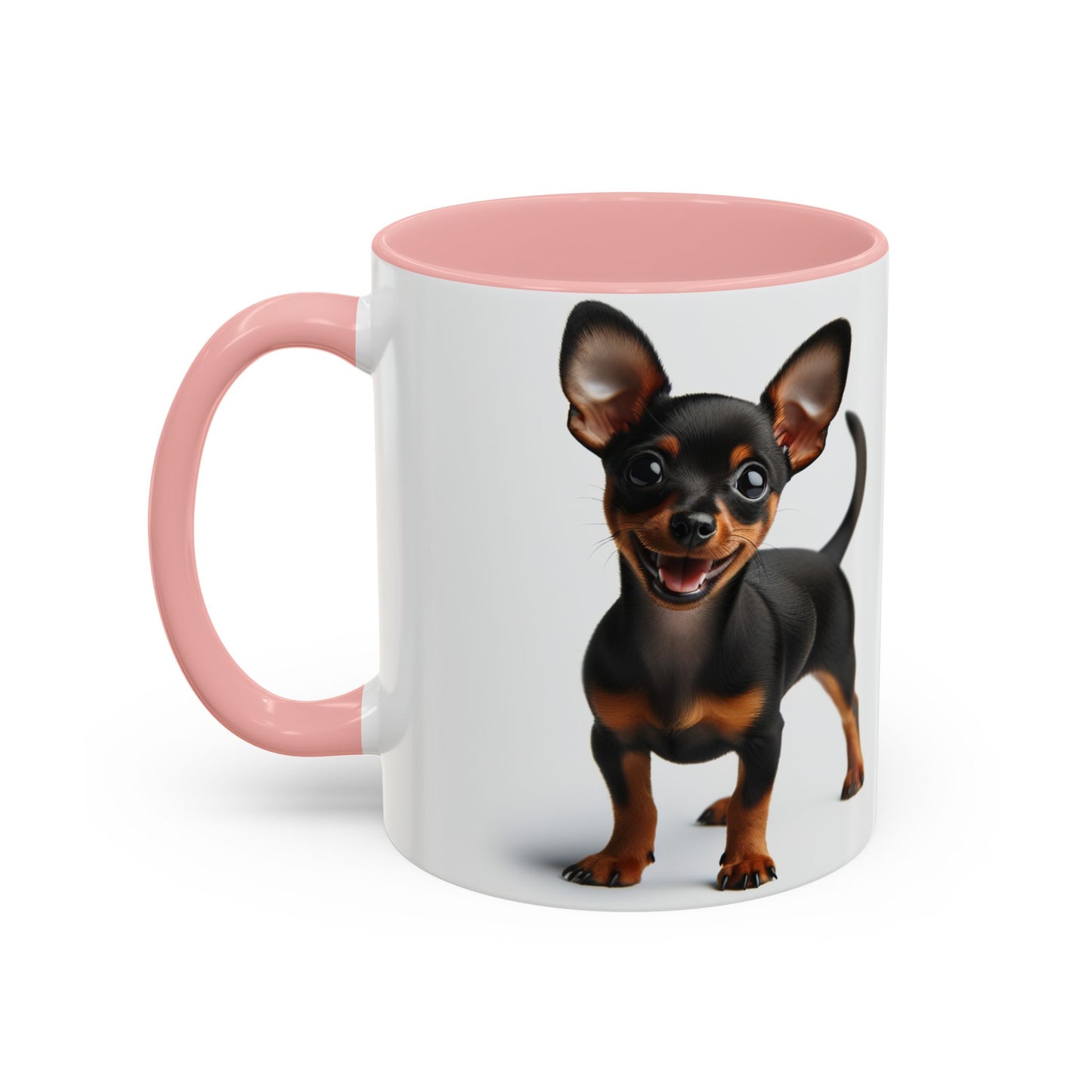 Miniature Pinscher Accent Coffee Mug - Perfect Gift for Dog Lovers