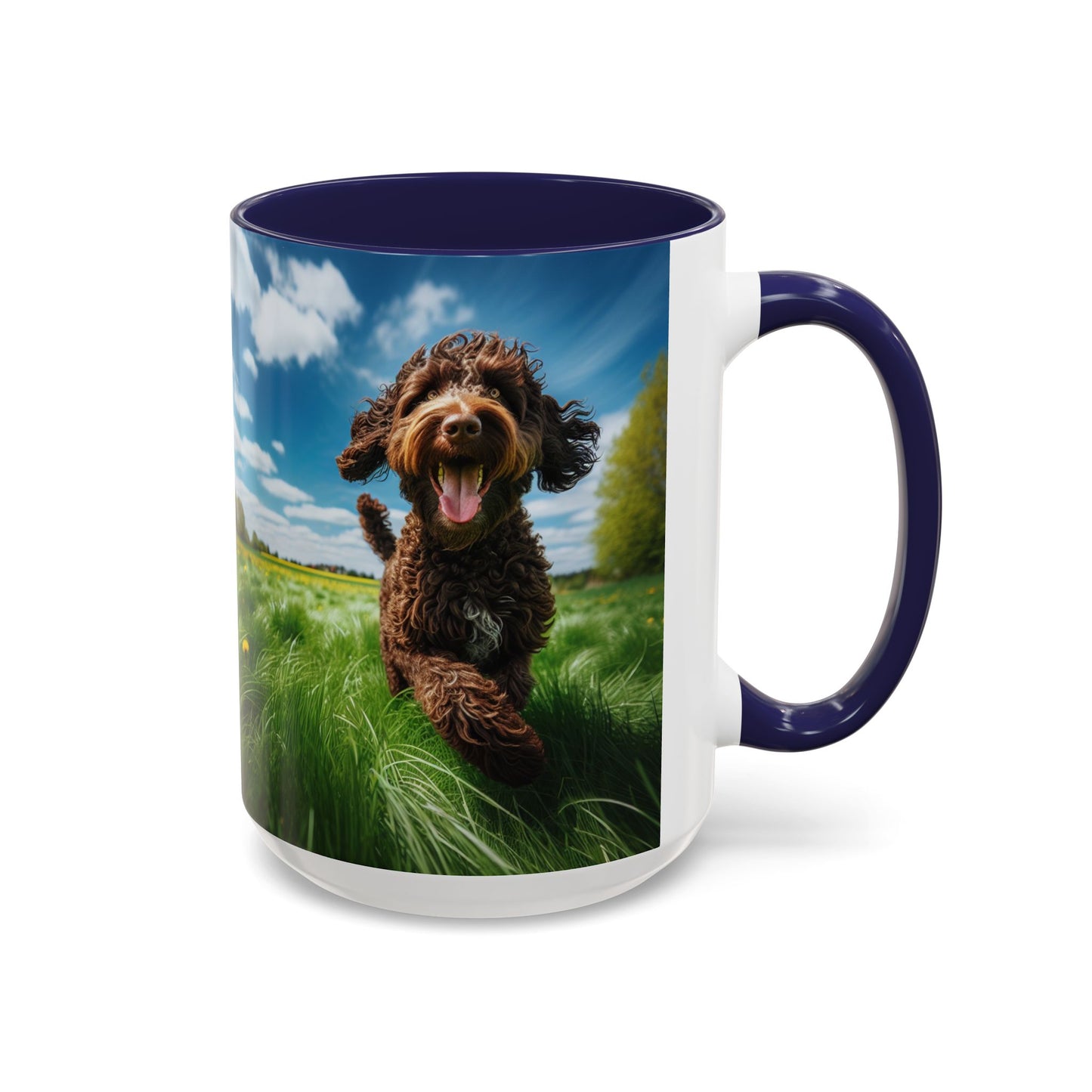 Wetterhoun Accent Coffee Mug - Perfect Gift for Dog Lovers
