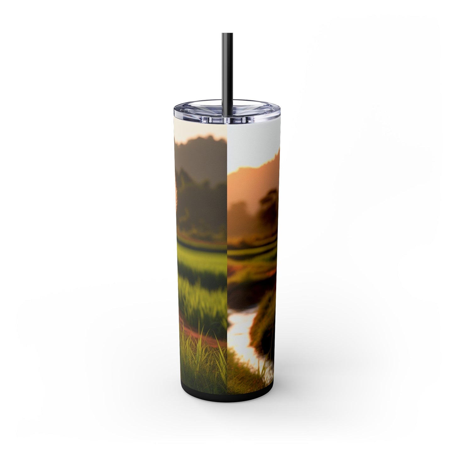 Thai Bangkaew Tumbler with Straw, 20oz