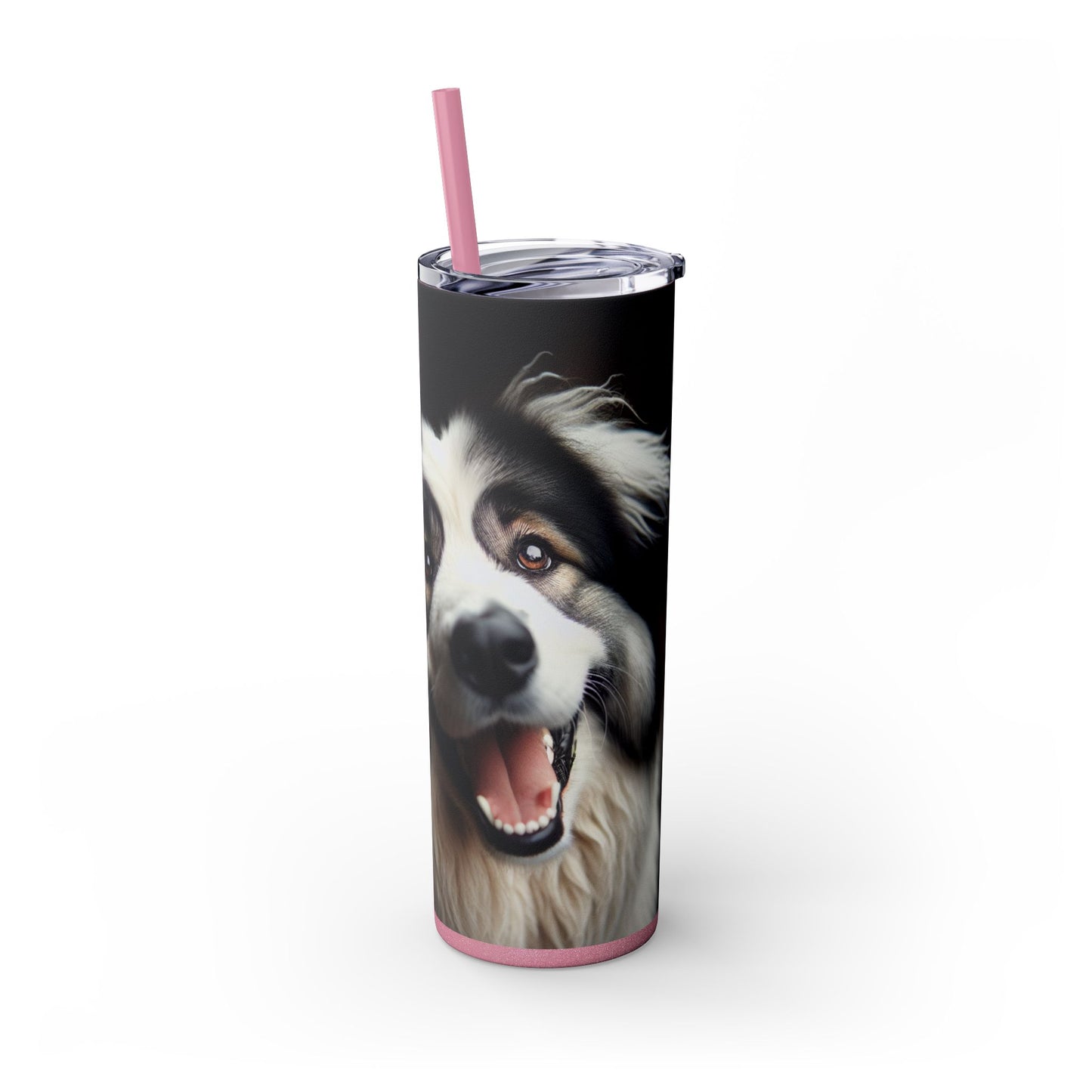 Romanian Mioritic Shepherd Dog Tumbler with Straw, 20oz