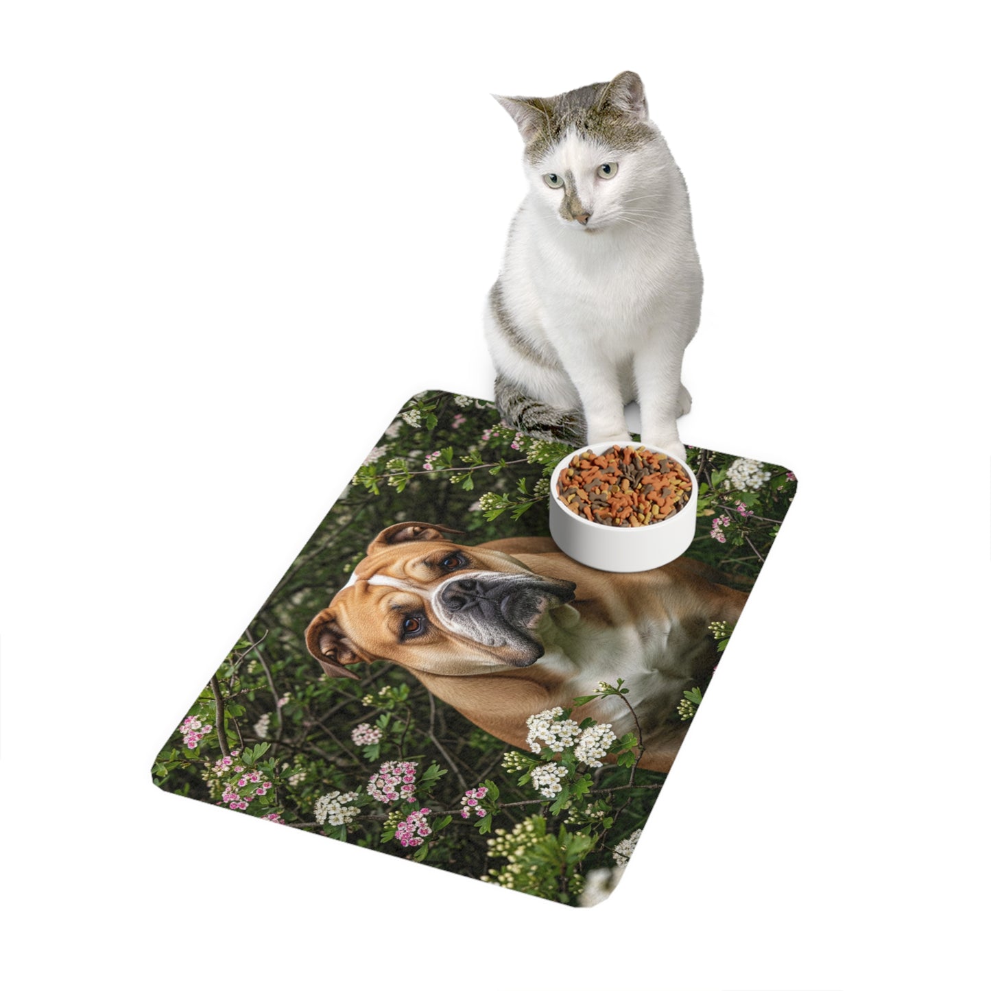 Pet Food Mat (12x18) - Olde English Bulldogge