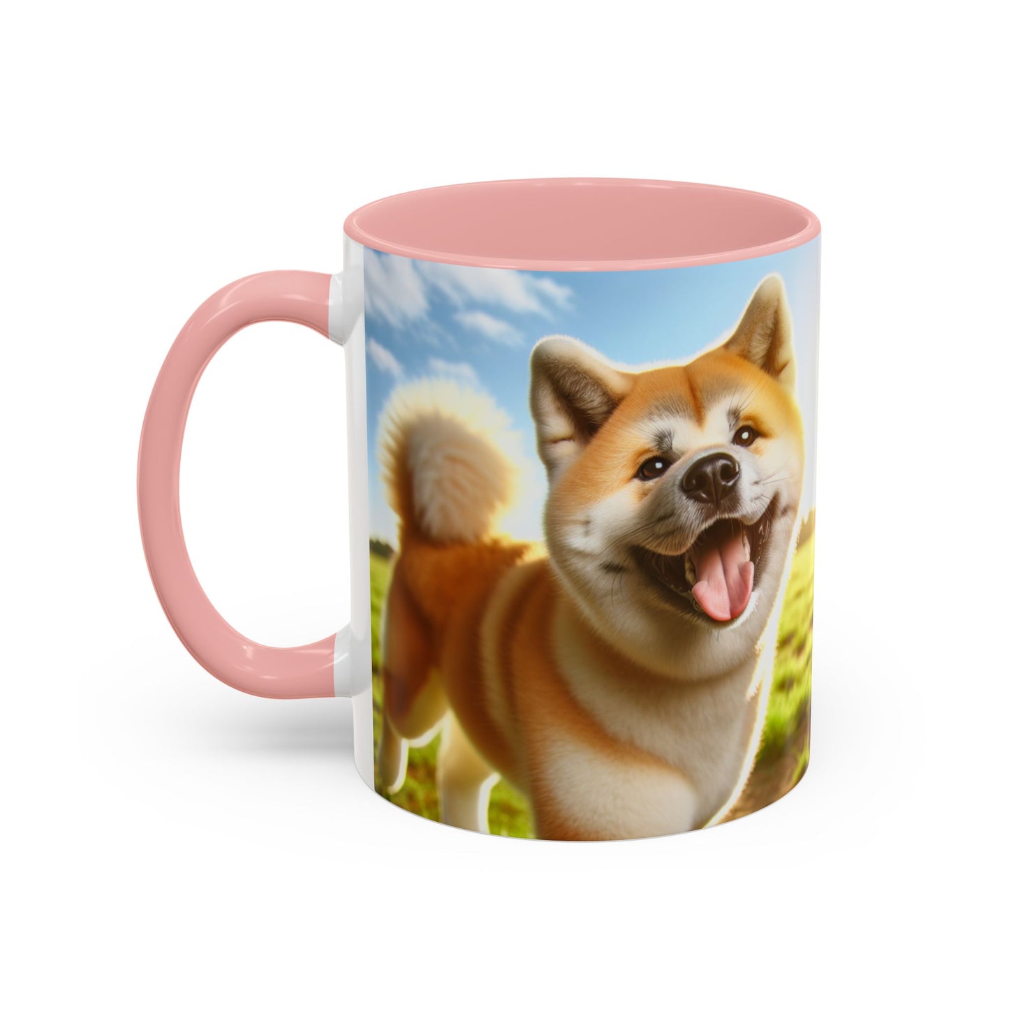 Akita Accent Coffee Mug - Perfect Gift for Dog Lovers