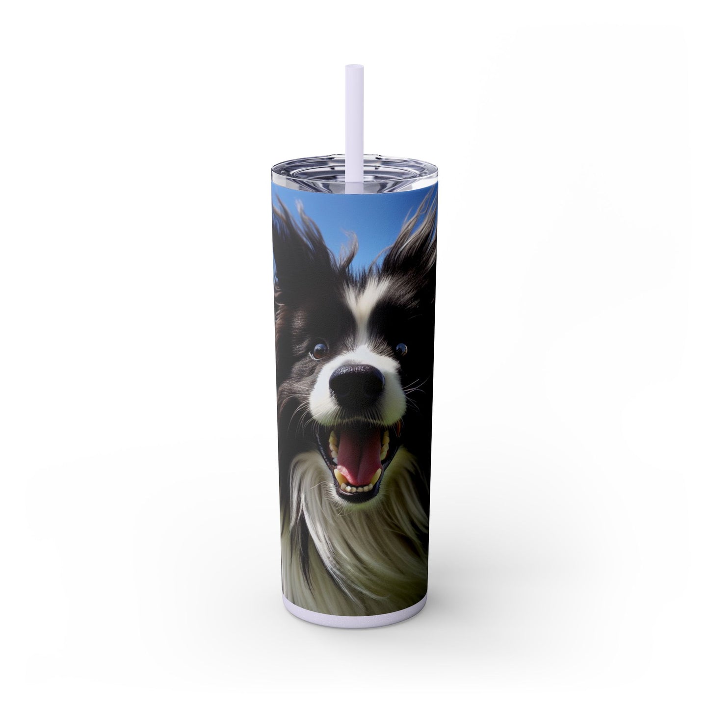 Portuguese Sheepdog Tumbler with Straw, 20oz